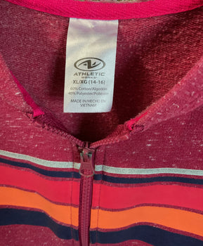 AVIA Athletic Works Retro Graphic Girls Sweatshirt Size M(8-10)