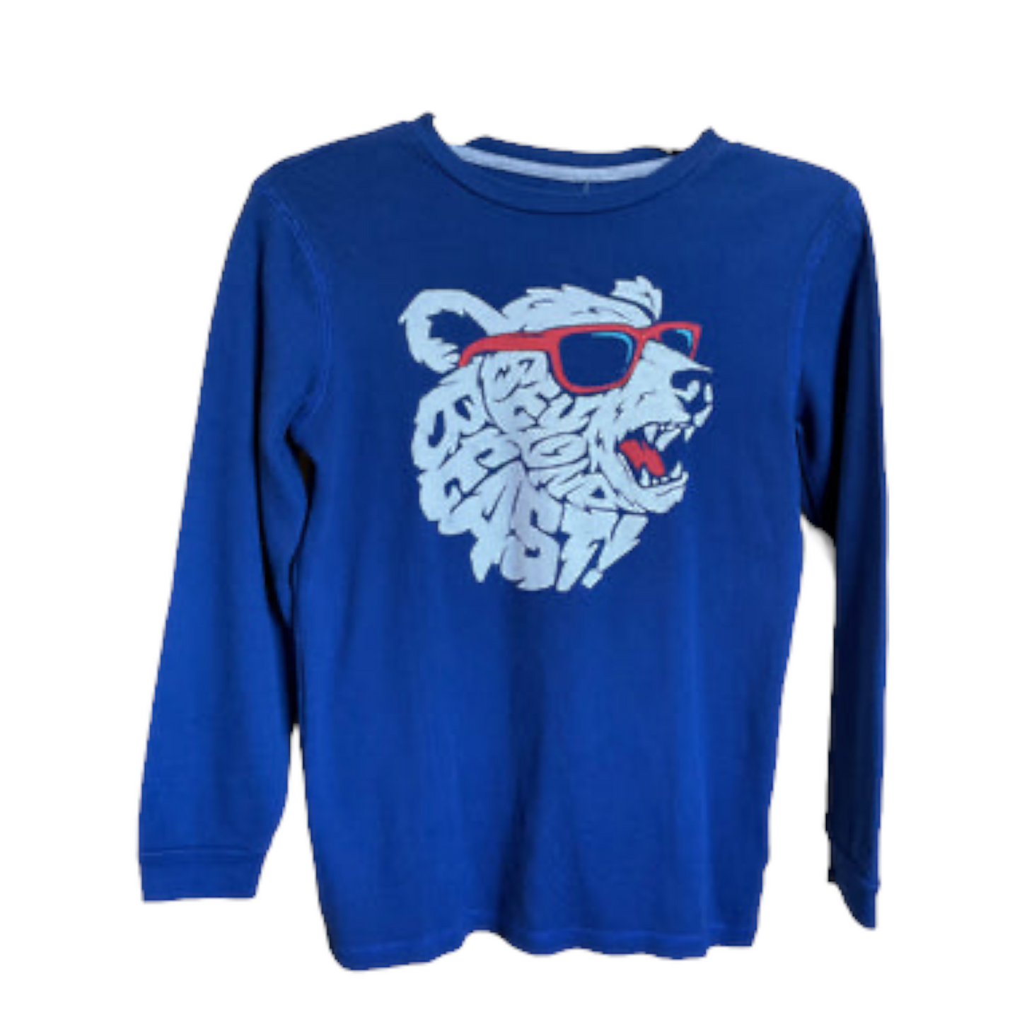 Old Navy Long Sleeve Graphic Boys Thermal Shirt Size L(12-14)