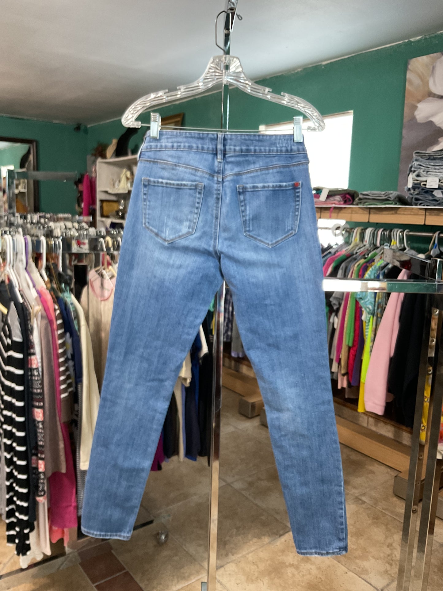 Bullhead Blue Washed Skinny Women’s Jeans Size 7