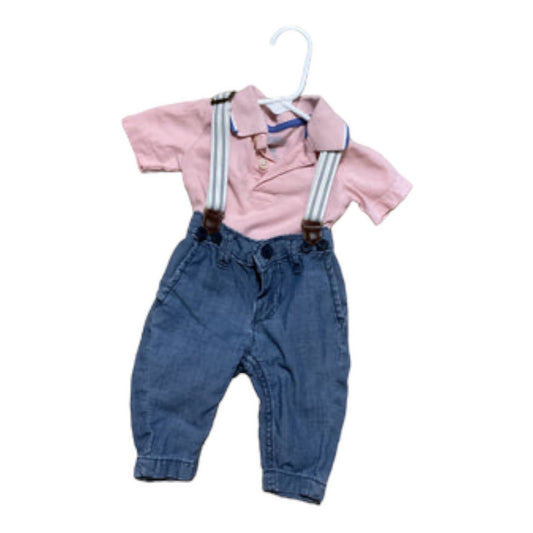 Oshkosh Baby Boy Dress Up Shirt And Pants Set Size 3 Months