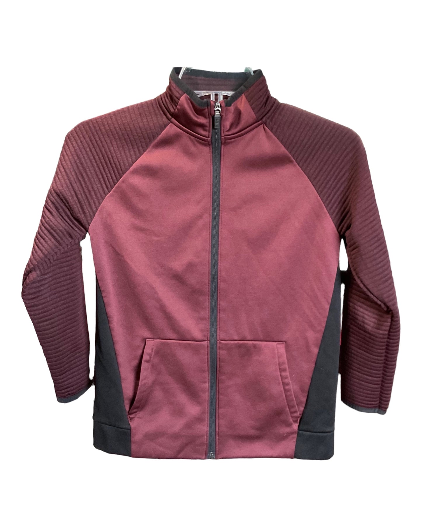 Old Navy Active Gray and Deep Red Boys Jacket Size M (8)