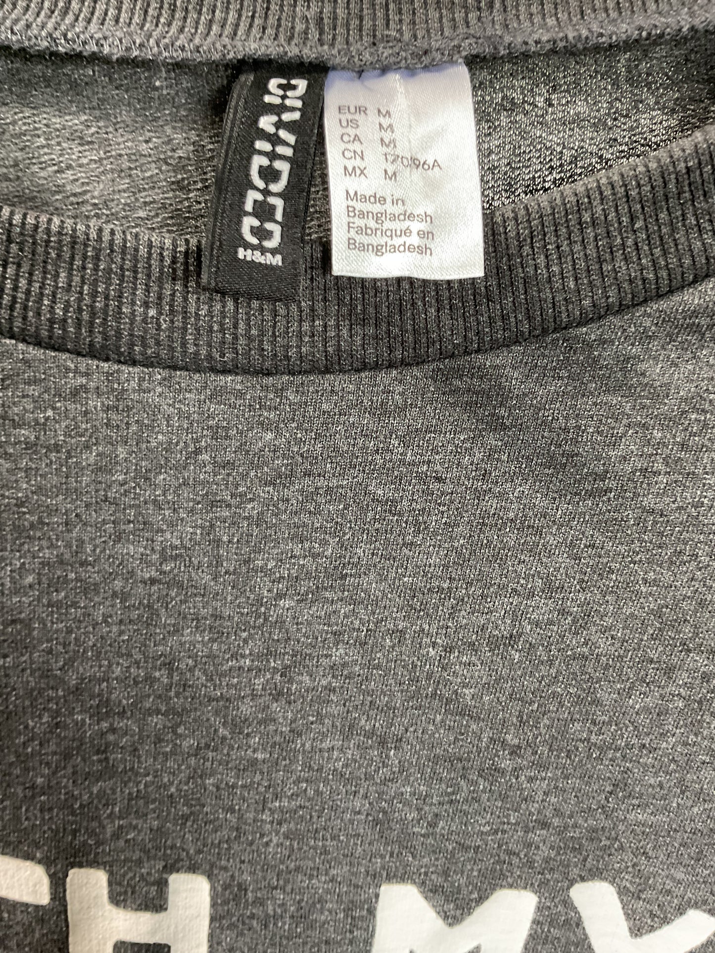 Divided H&M Women’s Graphics Pullover Sweatshirt Size M