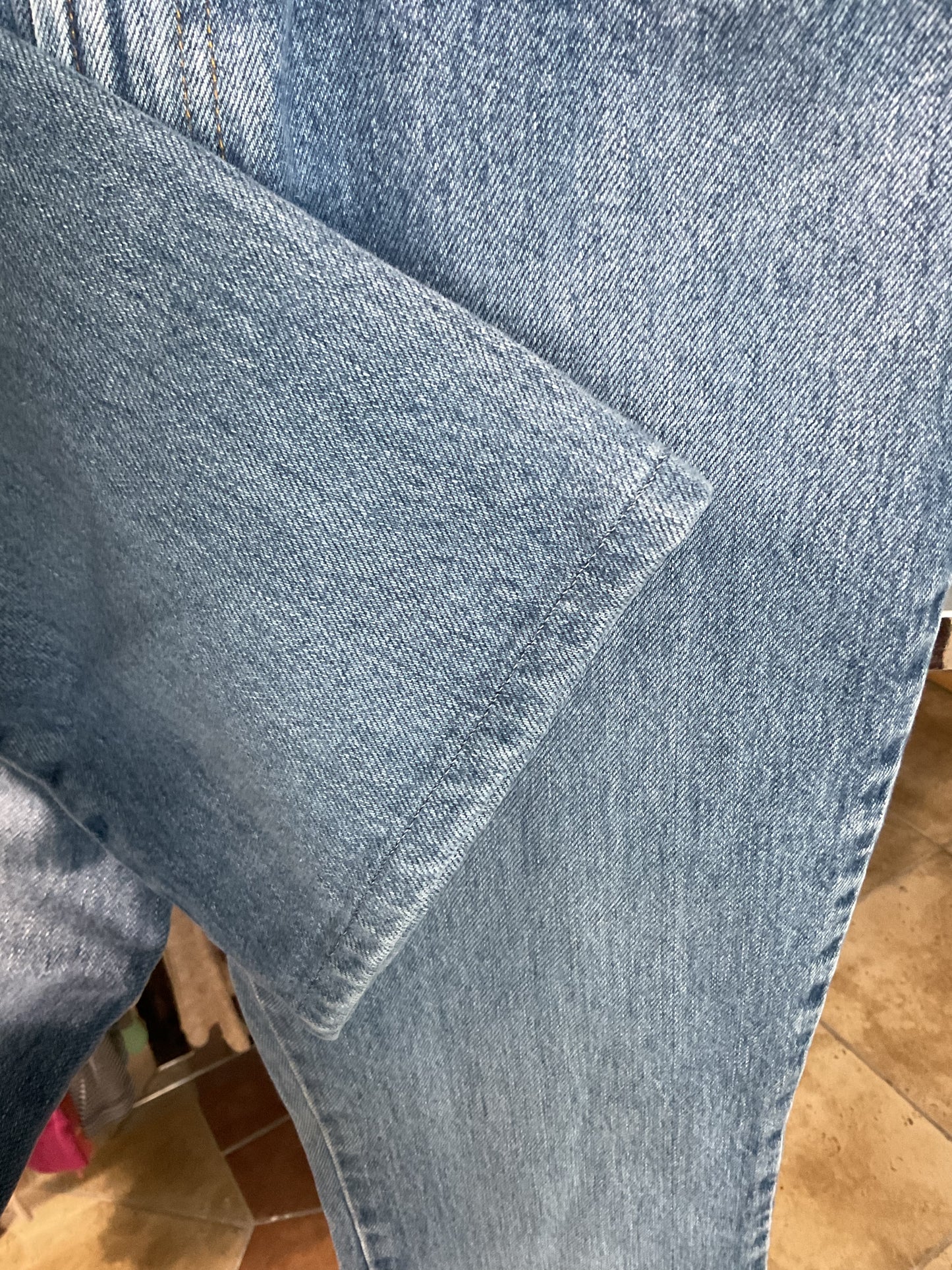 Vintage Express Bleus Women’s Flare Blue Jeans Size 3/4