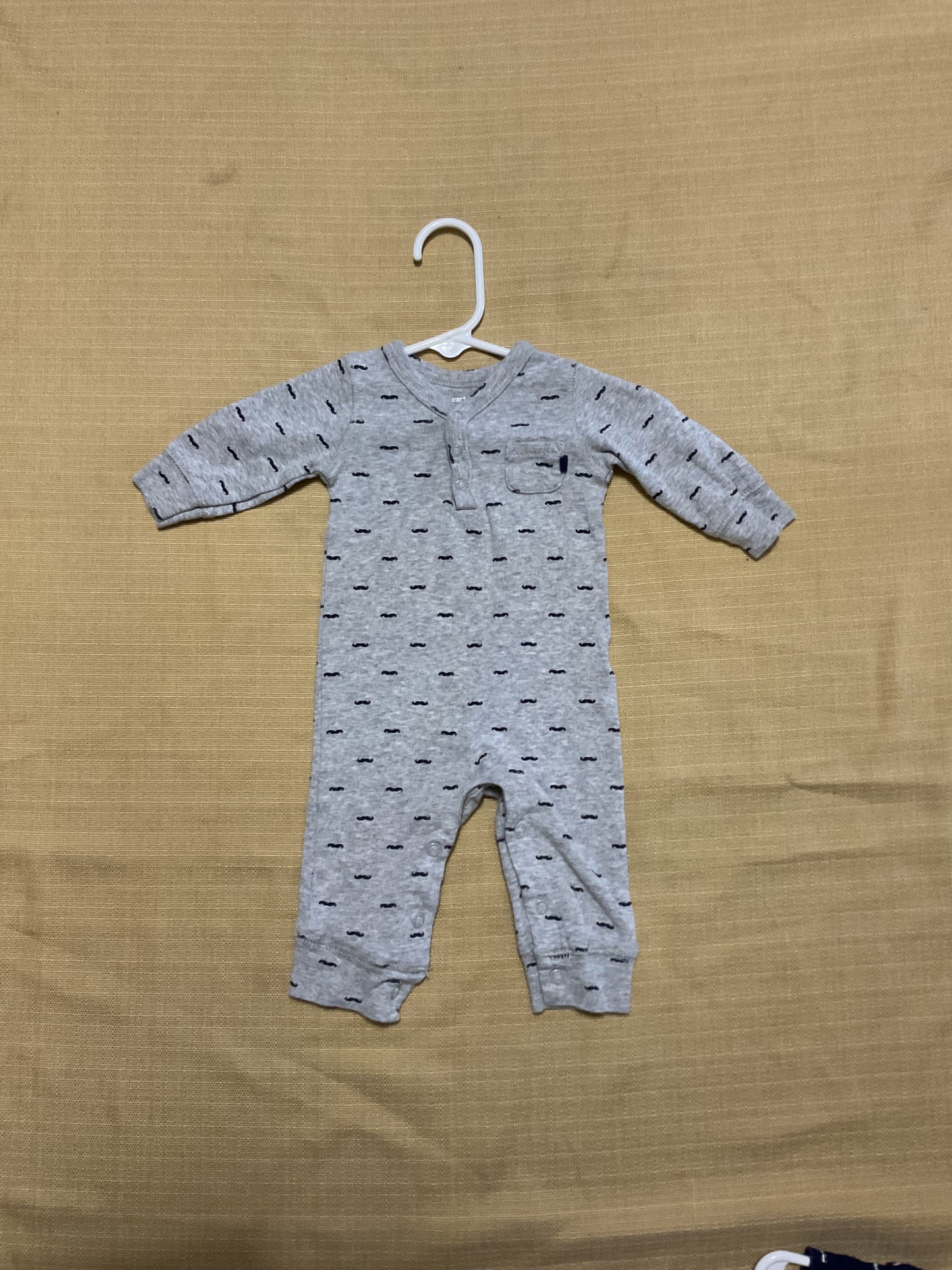 Carters Little Gentleman Baby Boy 6 Piece Onesies Size 3 Months