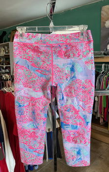 BCG Sports Pink Capri Girls Pants