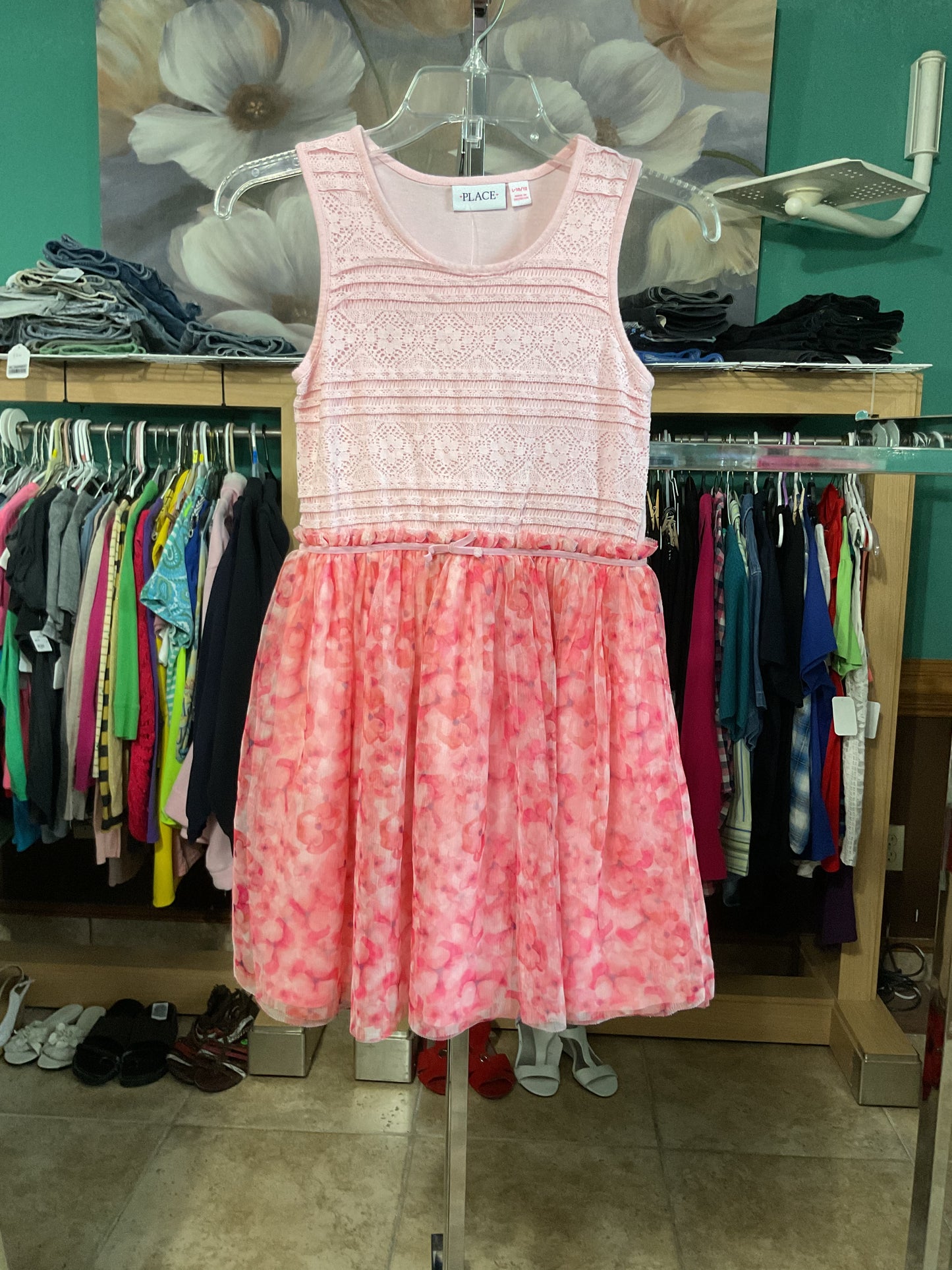 Place Sleeveless Spring Girls Dress Size M(10-12)