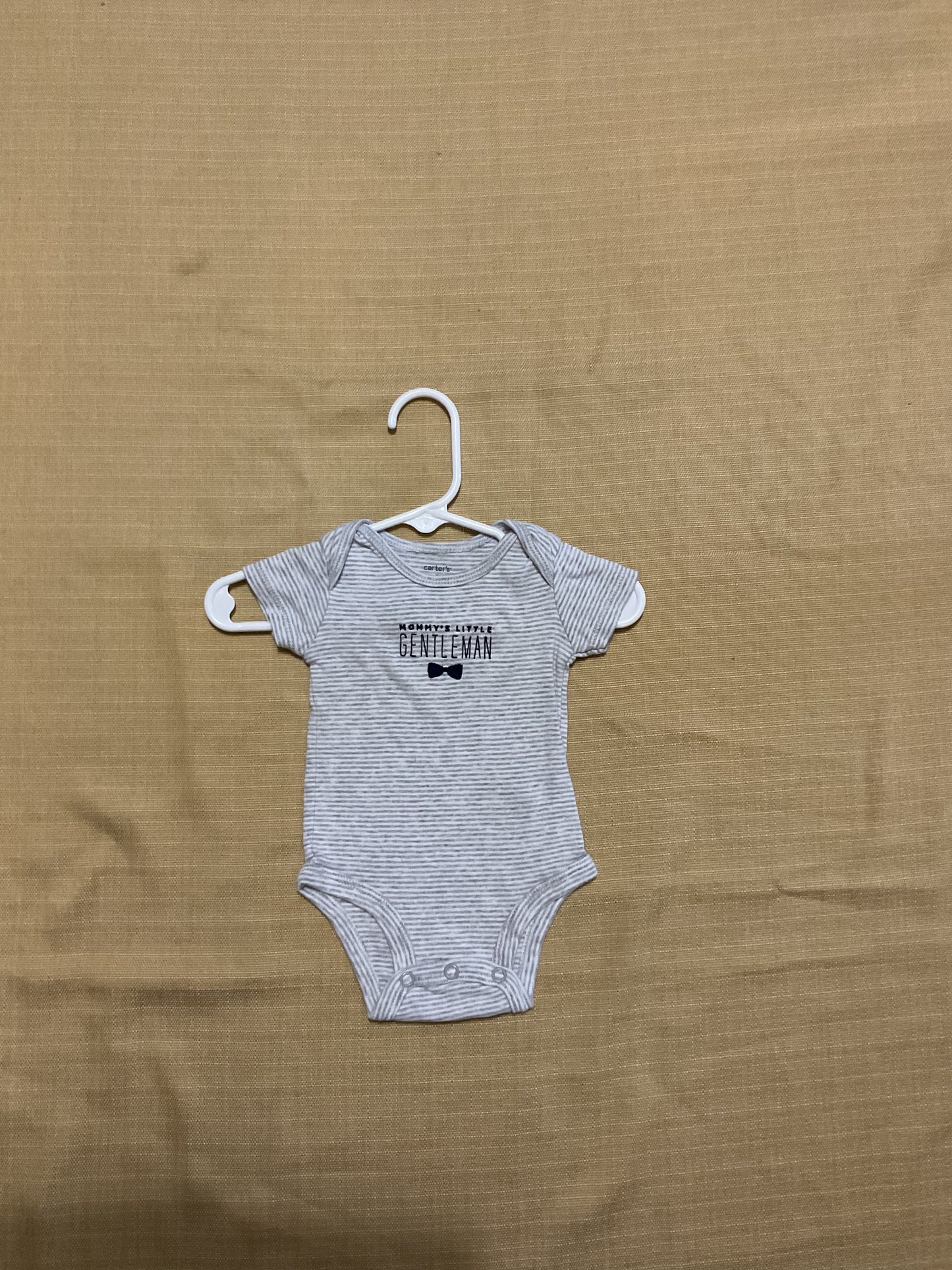 Carters Little Gentleman Baby Boy 6 Piece Onesies Size 3 Months