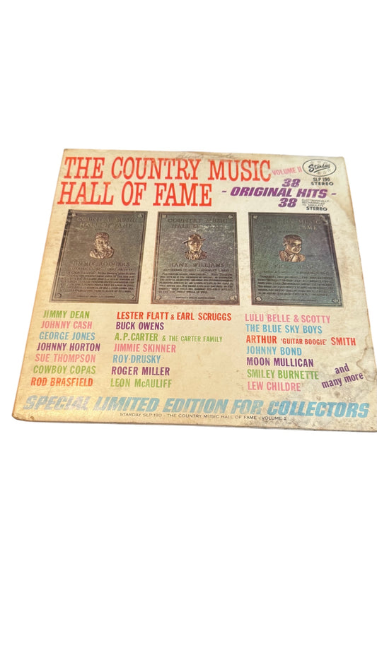 The Country Music Hall of Fame- Original Hits 38 Vinyl Record