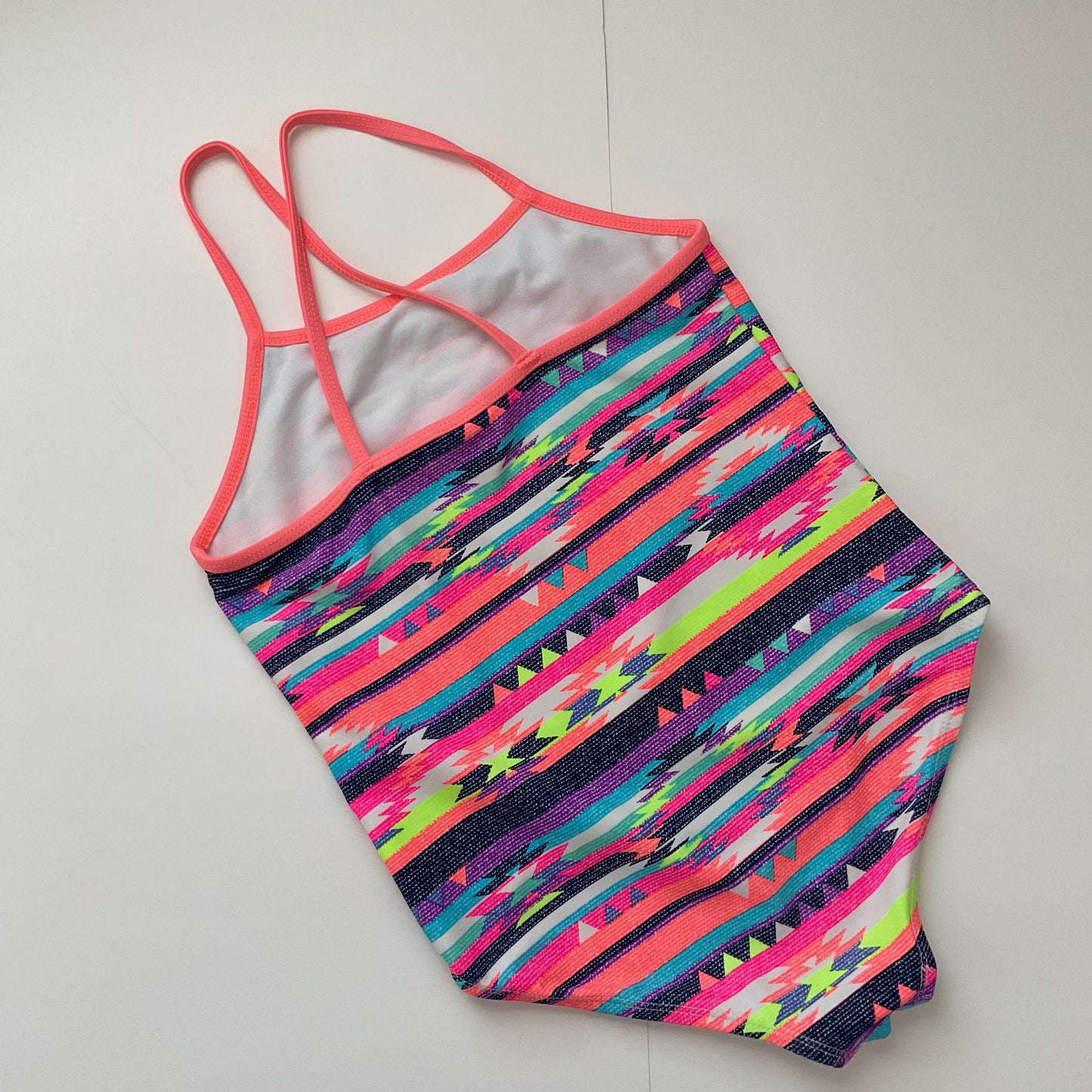 OP Girls One Piece Bathing Suit Size L(10-12).