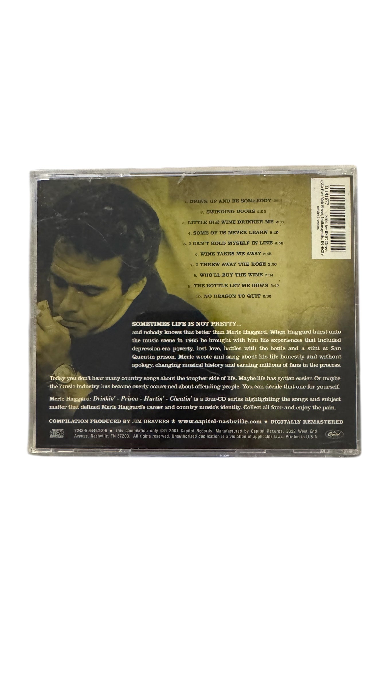 Merle Haggard- Drinkin’ CD (2001)