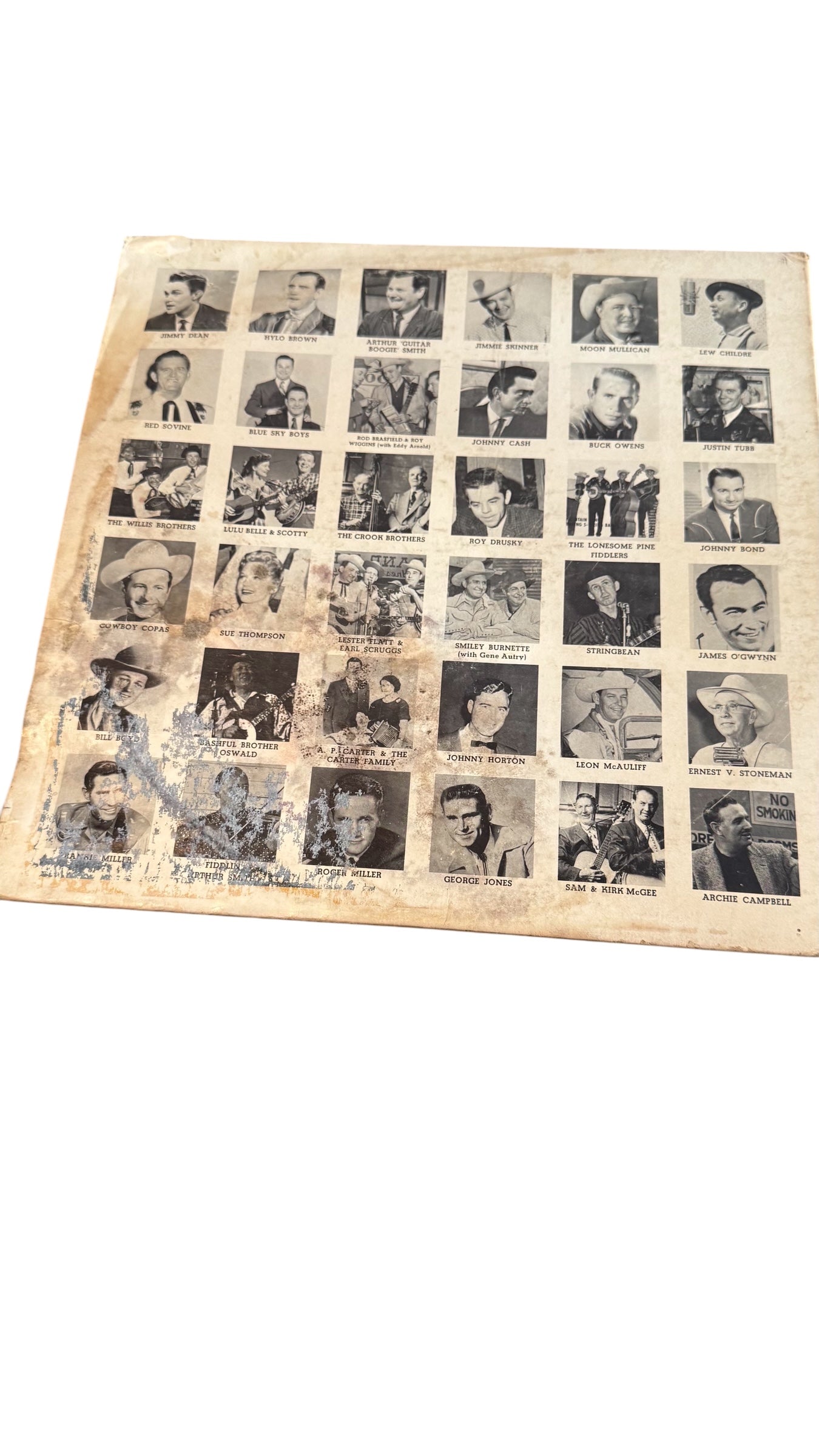 The Country Music Hall of Fame- Original Hits 38 Vinyl Record
