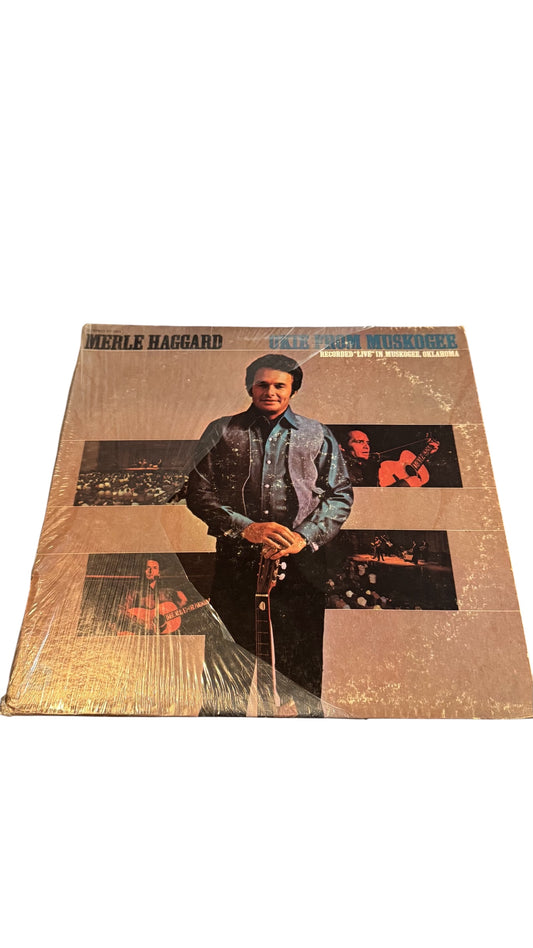 Merle Haggard- Okie from Muskogee (1969) Vintage Vinyl