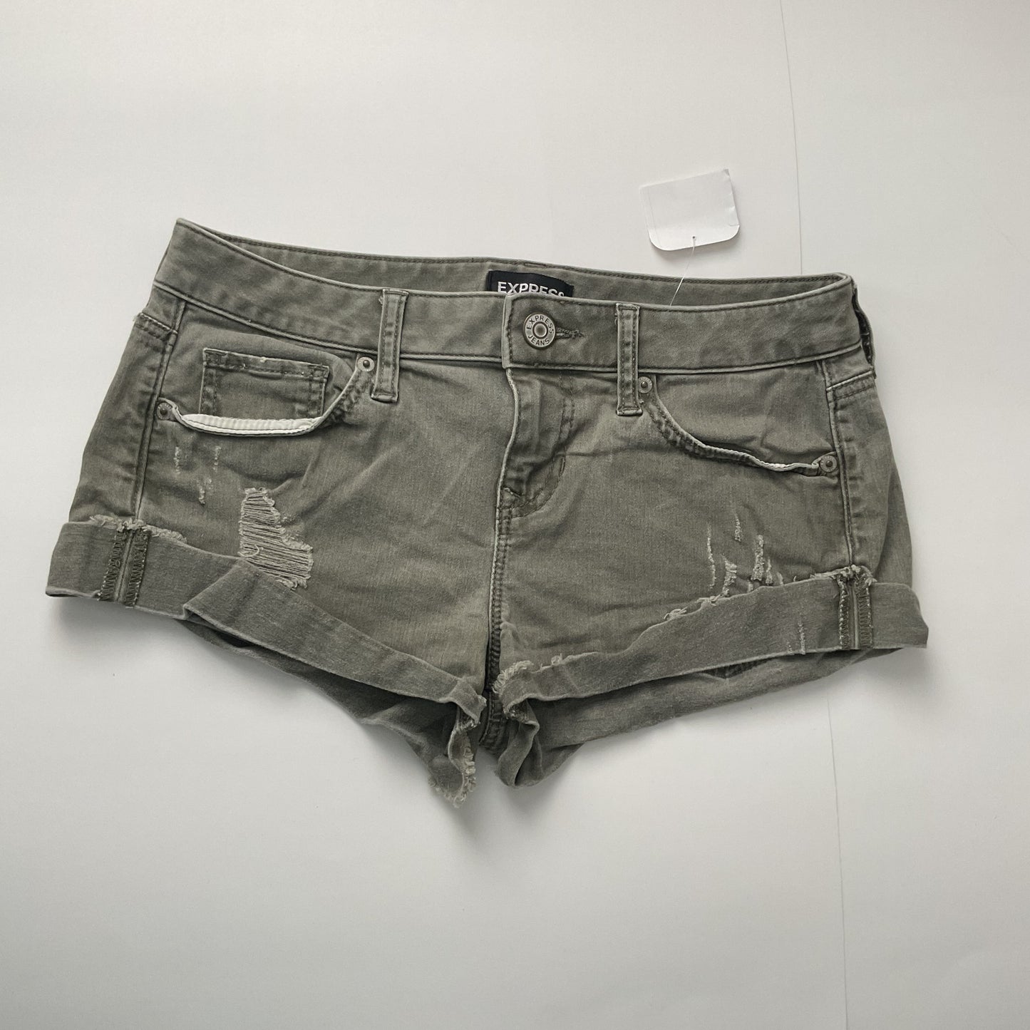 Express Denim Low Rise Women’s Shorts Size 2.