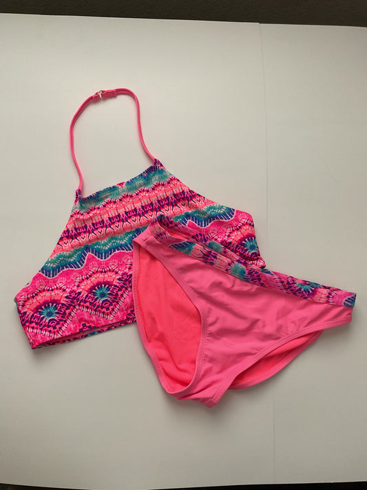 Wonder Nation Swimming Girls 2 Piece Set Size XL(14/16).