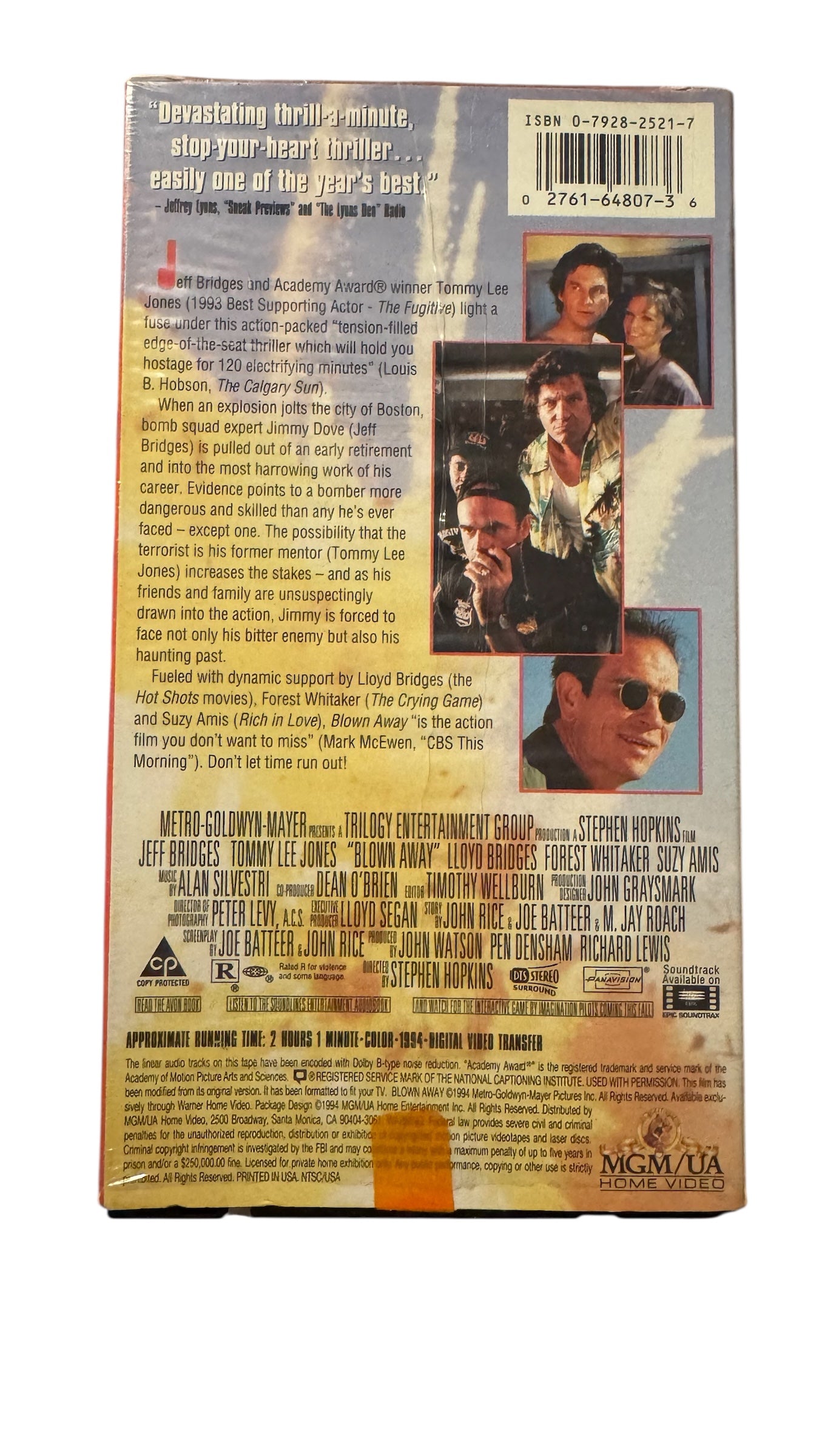 Blown Away VHS (1994)