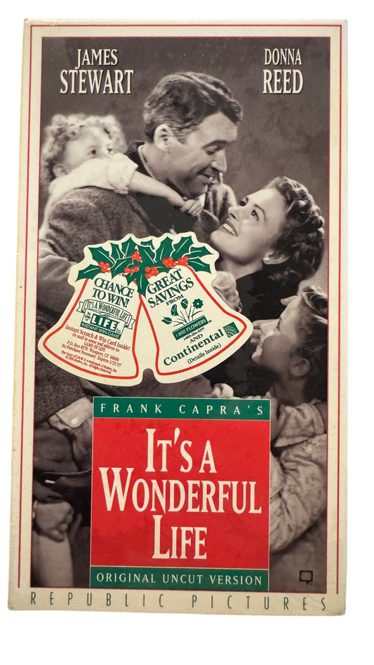It’s a Wonderful Life VHS (1946)