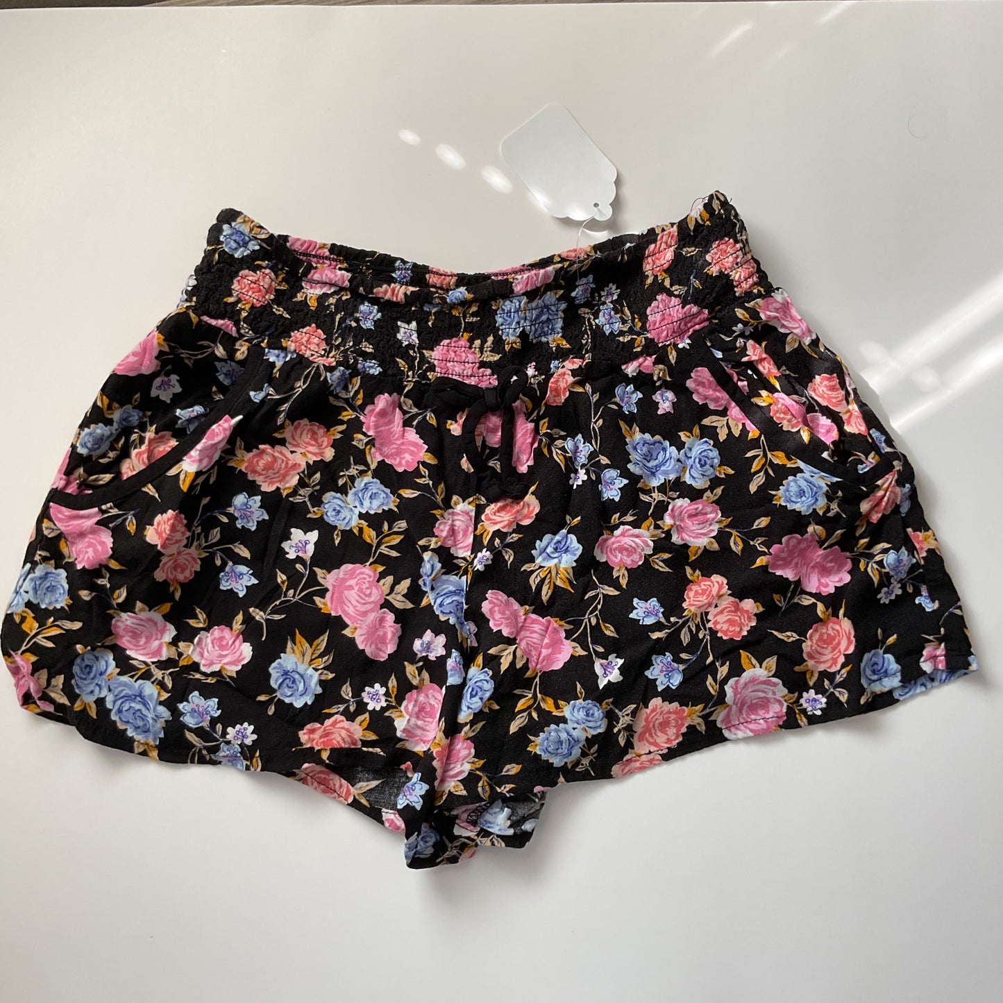 Xhilaration Floral Summer Girls Shorts Size L(10/12).