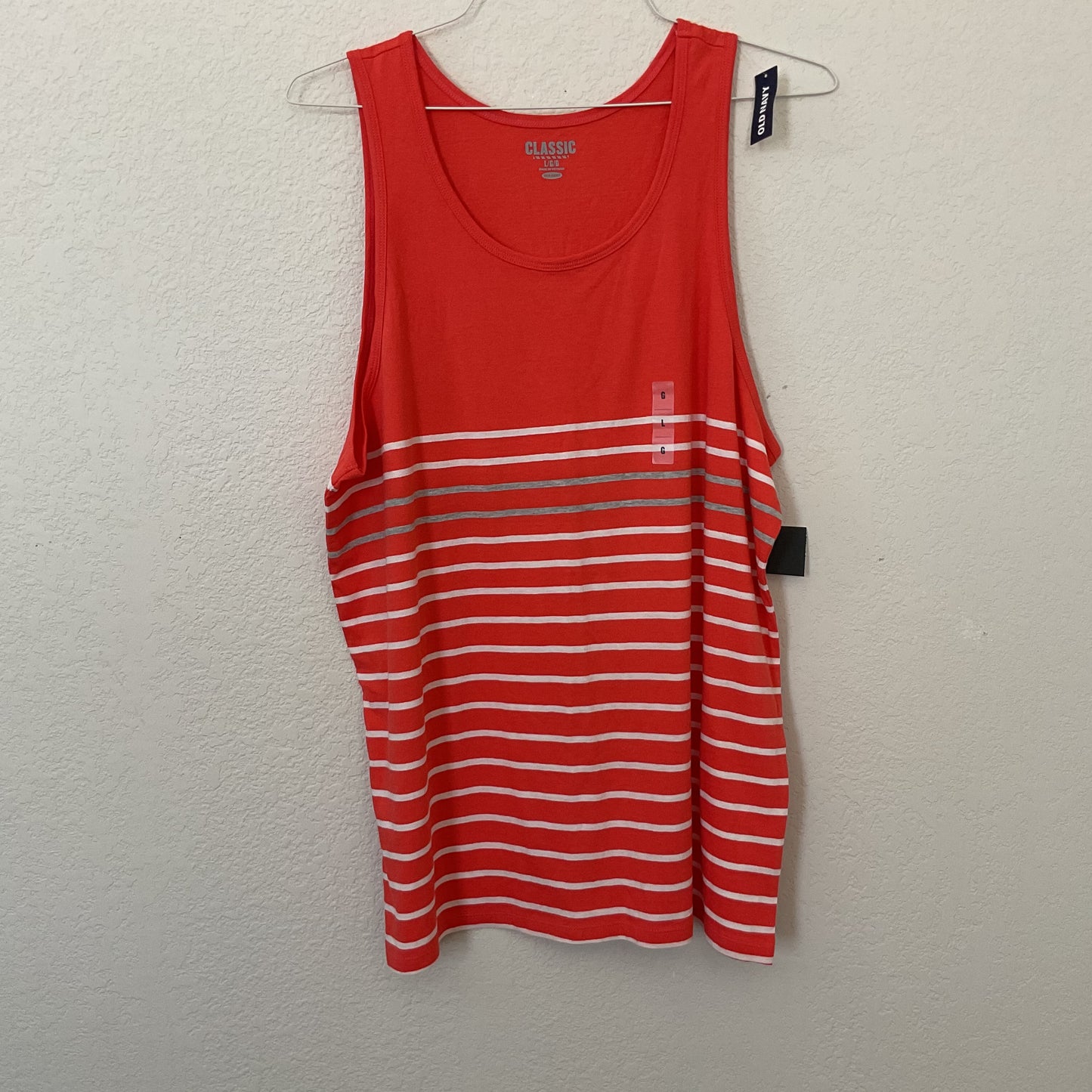 NWT Old Navy Summer Sleeveless Men’s T-shirt Size L.