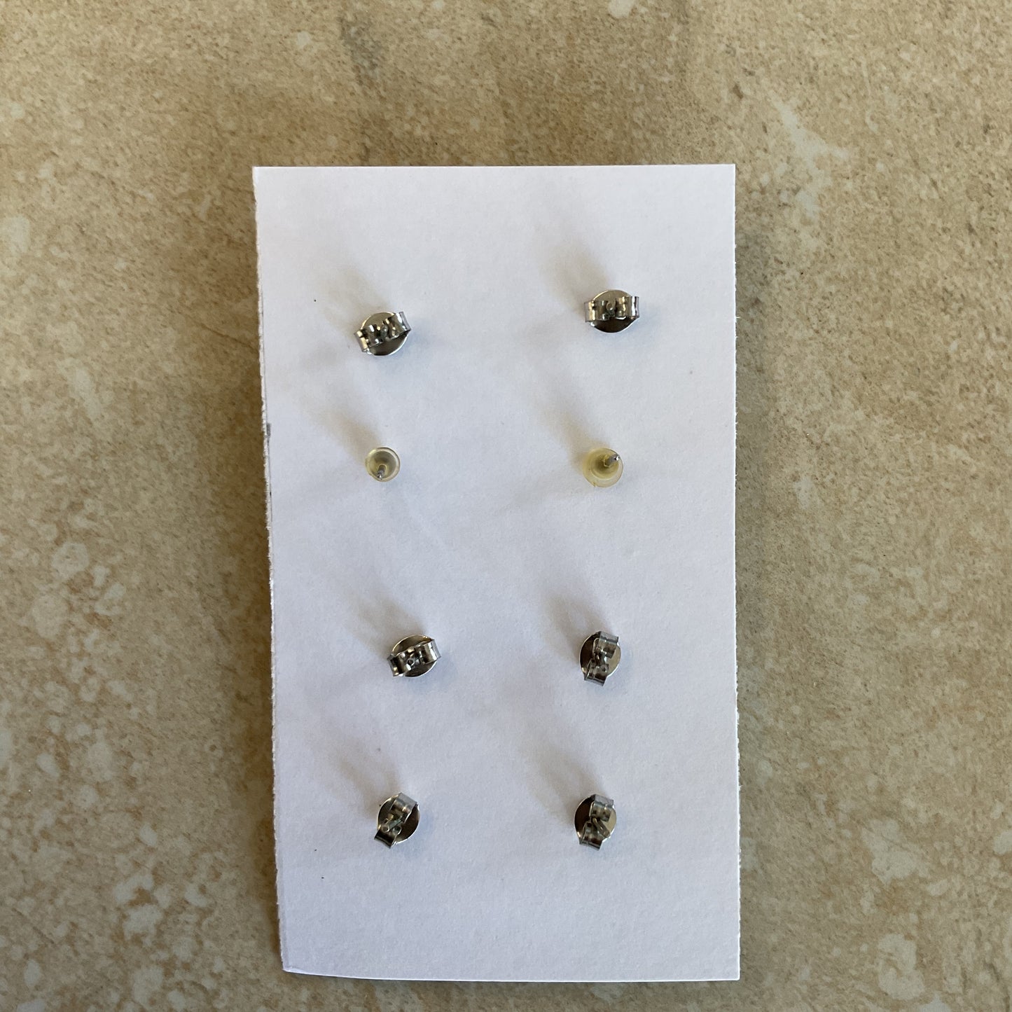 4 Set Girls Fun Earring Studs