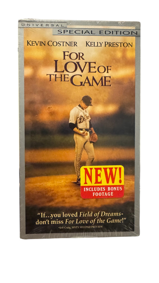 For Love of the Game VHS (1999)