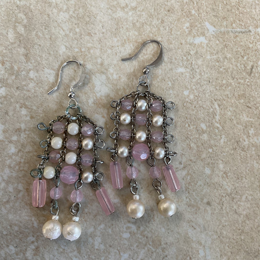 Pink Baroque Women’s Earrings.