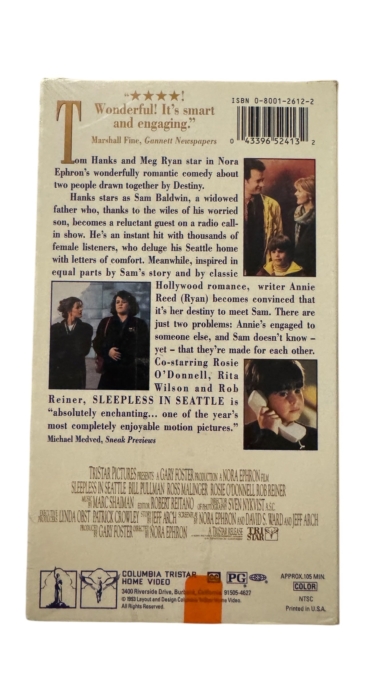 Sleepless in Seattle VHS (1993)