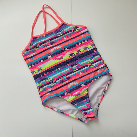 OP Girls One Piece Bathing Suit Size L(10-12).