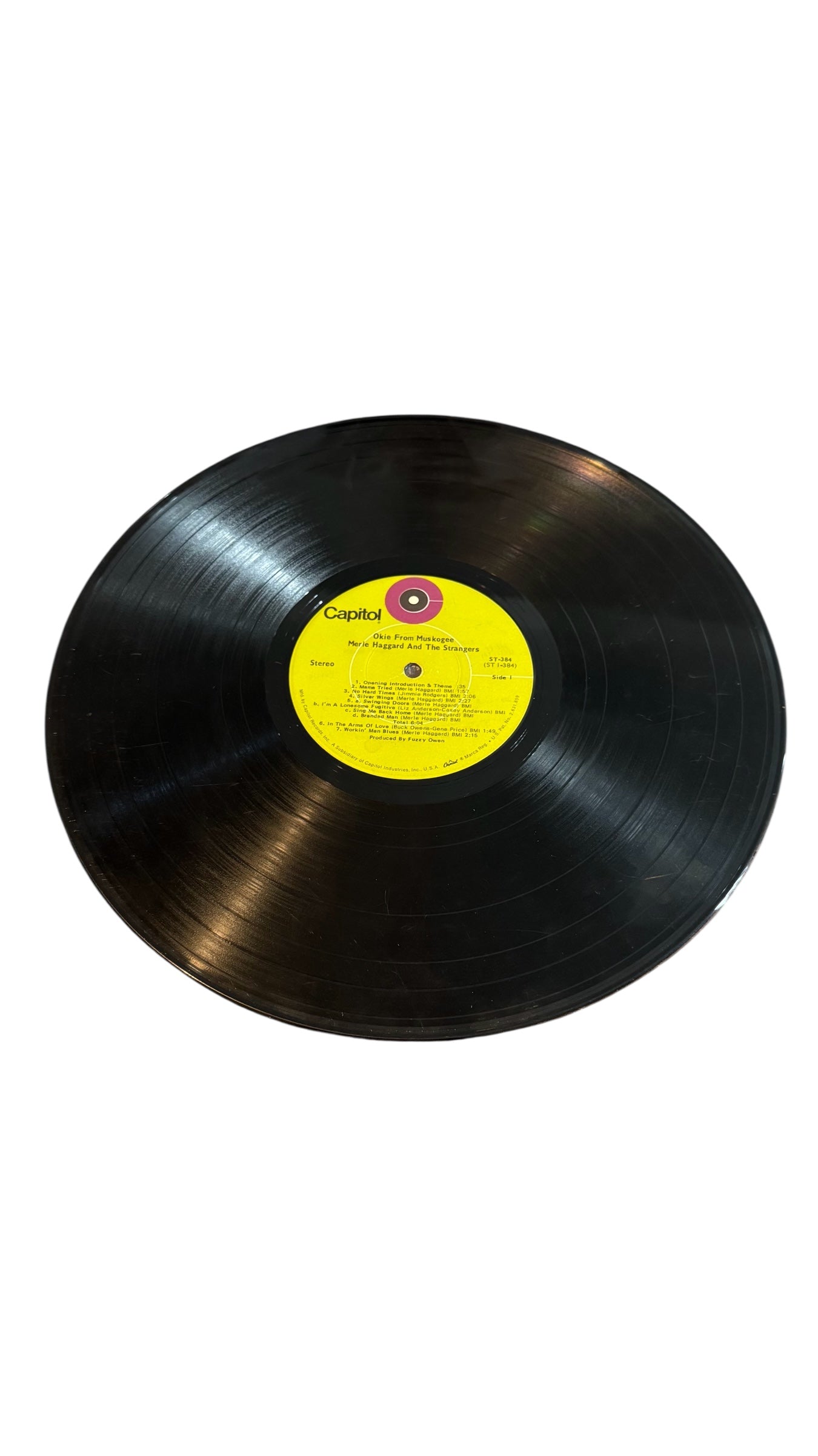 Merle Haggard- Okie from Muskogee (1969) Vintage Vinyl