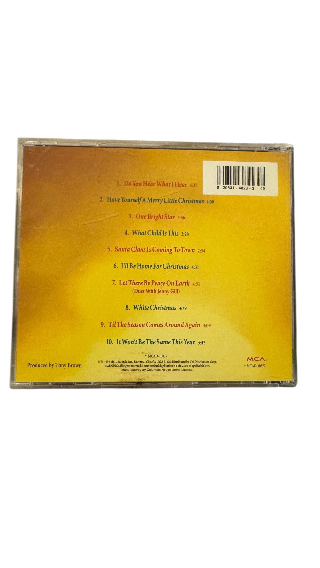 Let There Be Peace on Earth- Vince Gill CD (1993)