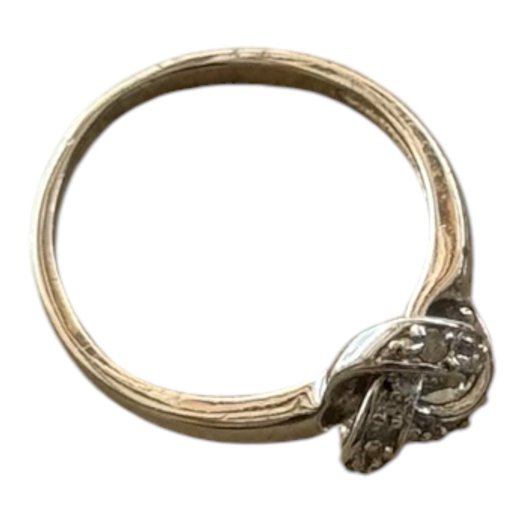 of ring:Diamond Accent Love Knot Ring