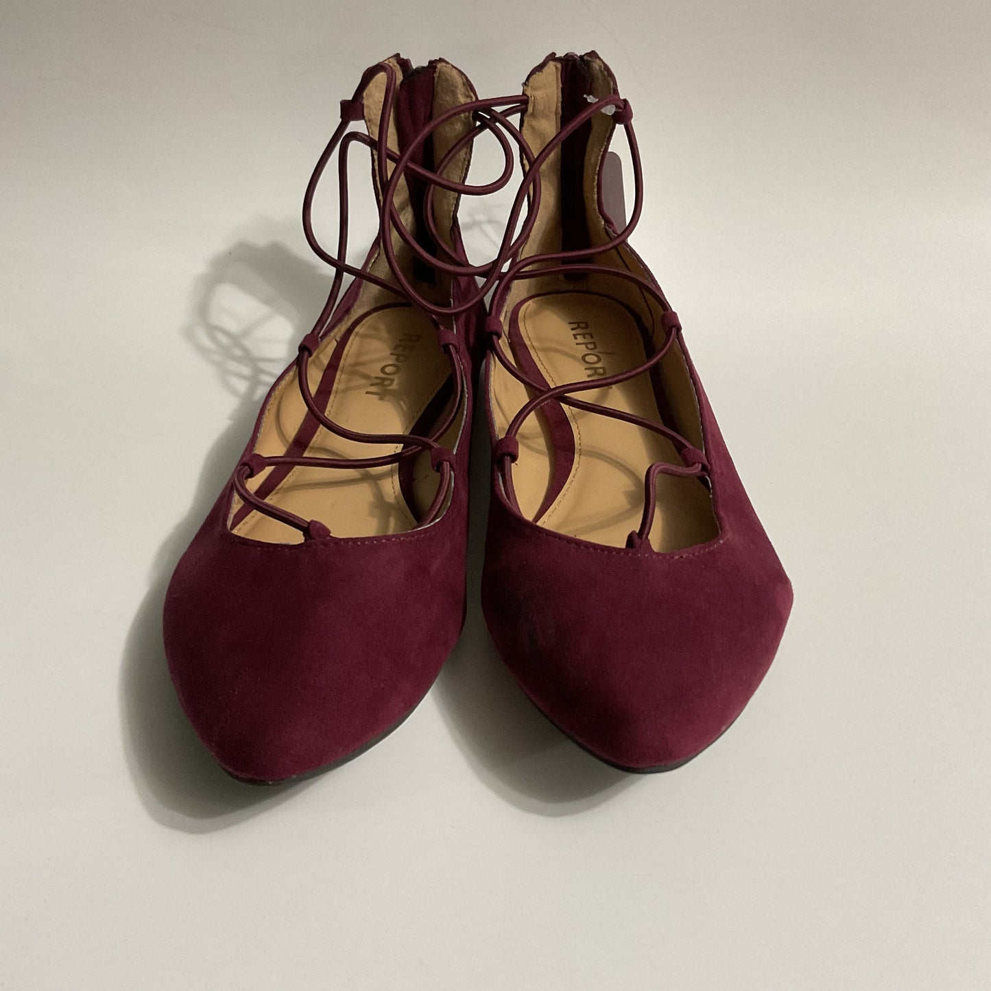 Report Flat Pointy Ballerina Style Women’s Shoes Size 8.