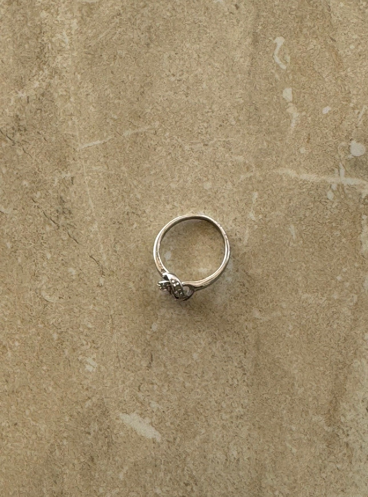 of ring:Diamond Accent Love Knot Ring