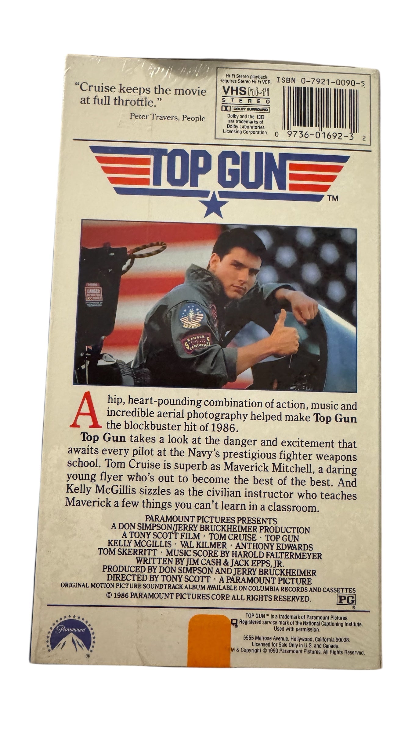 Top Gun VHS (1986)