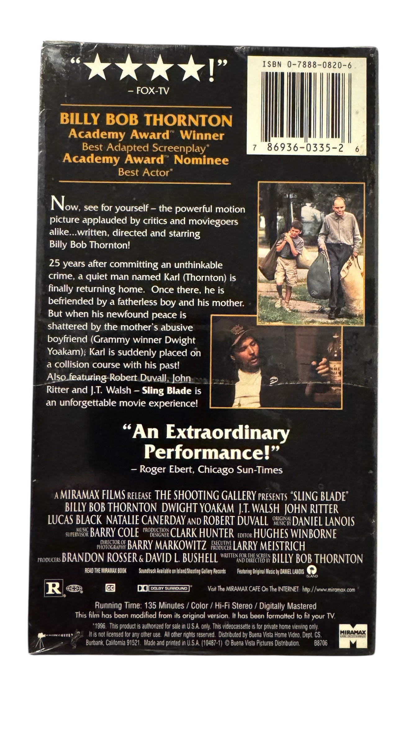 Sling Blade VHS (1996)