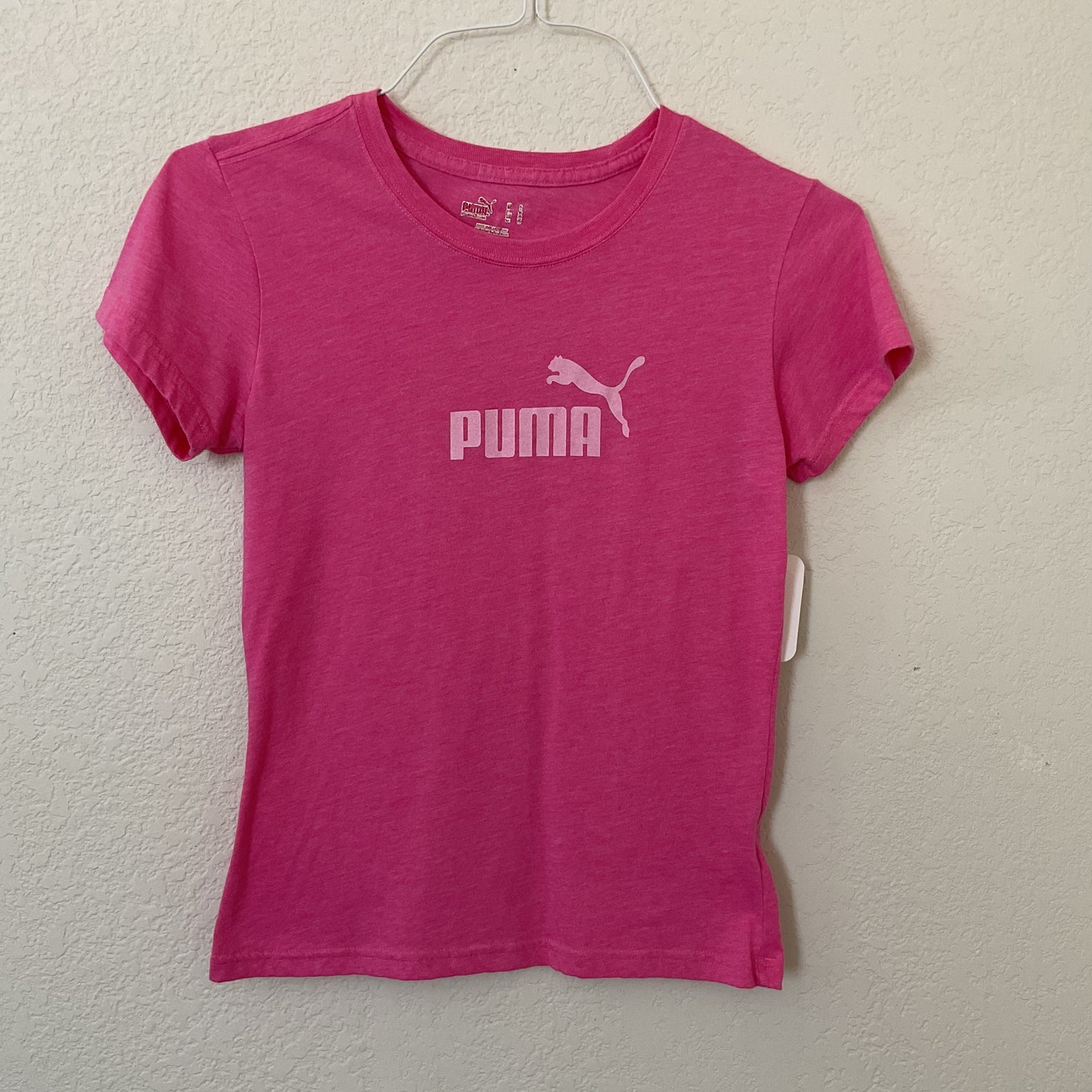 Puma Classic Graphic Girls Shirt Size S(6-8)