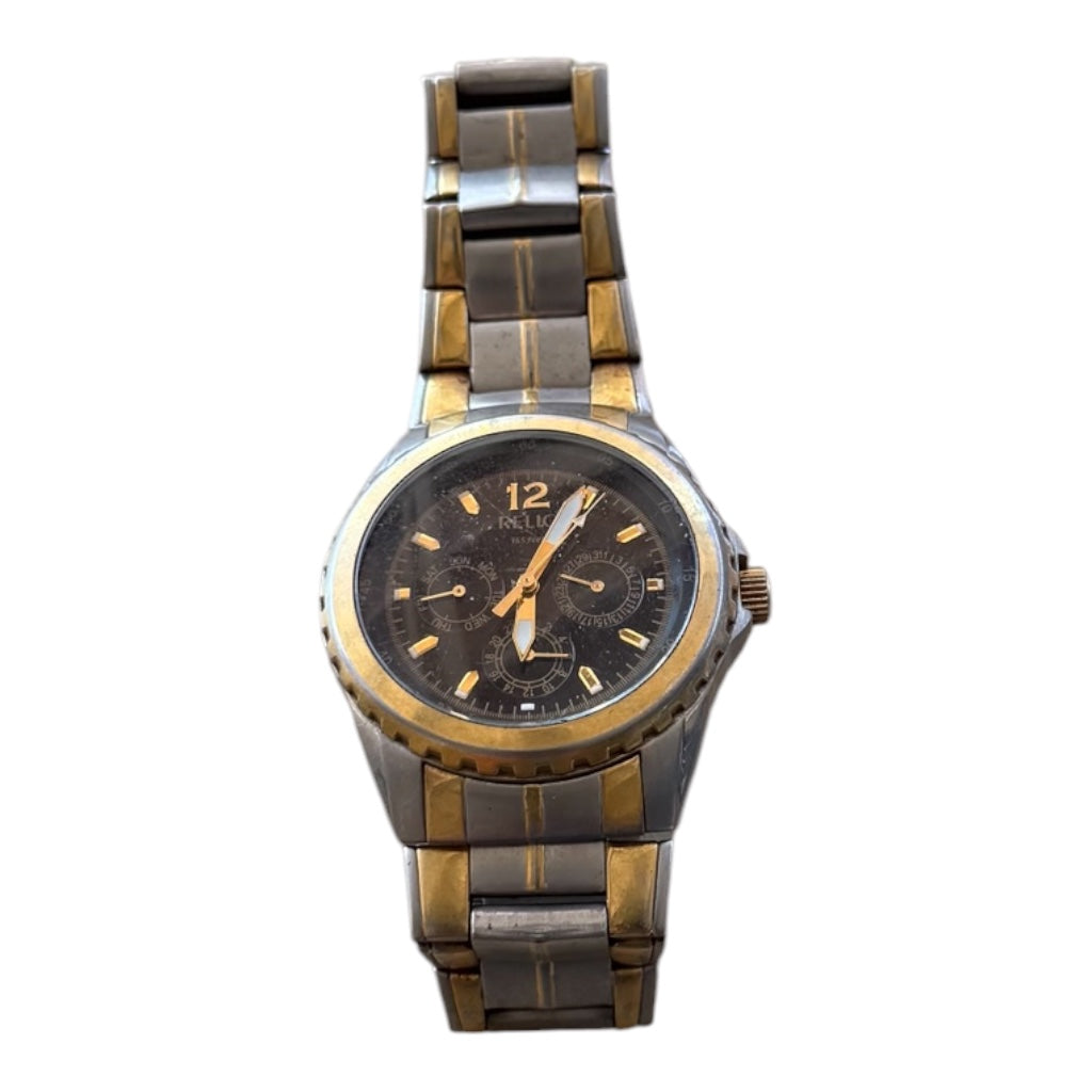 Men's Relic by Fossil Two-Tone Stainless Steel Multi-Function Watch