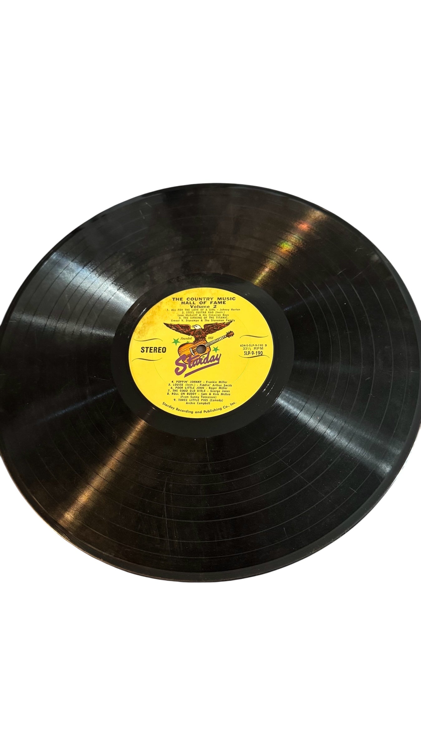 The Country Music Hall of Fame- Original Hits 38 Vinyl Record