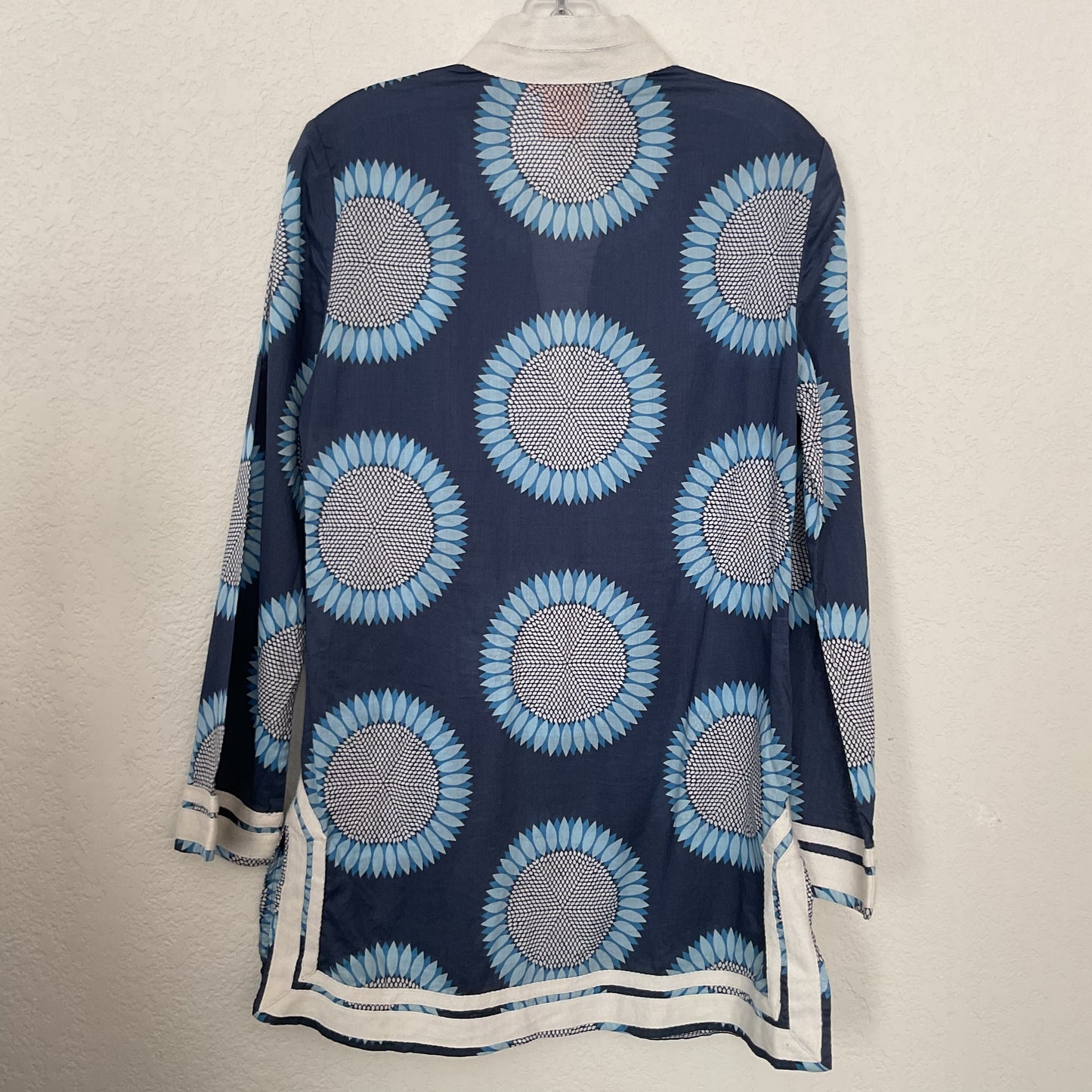 Tory Burch Classic Vintage Women’s Tunic Blouse Size M(10).