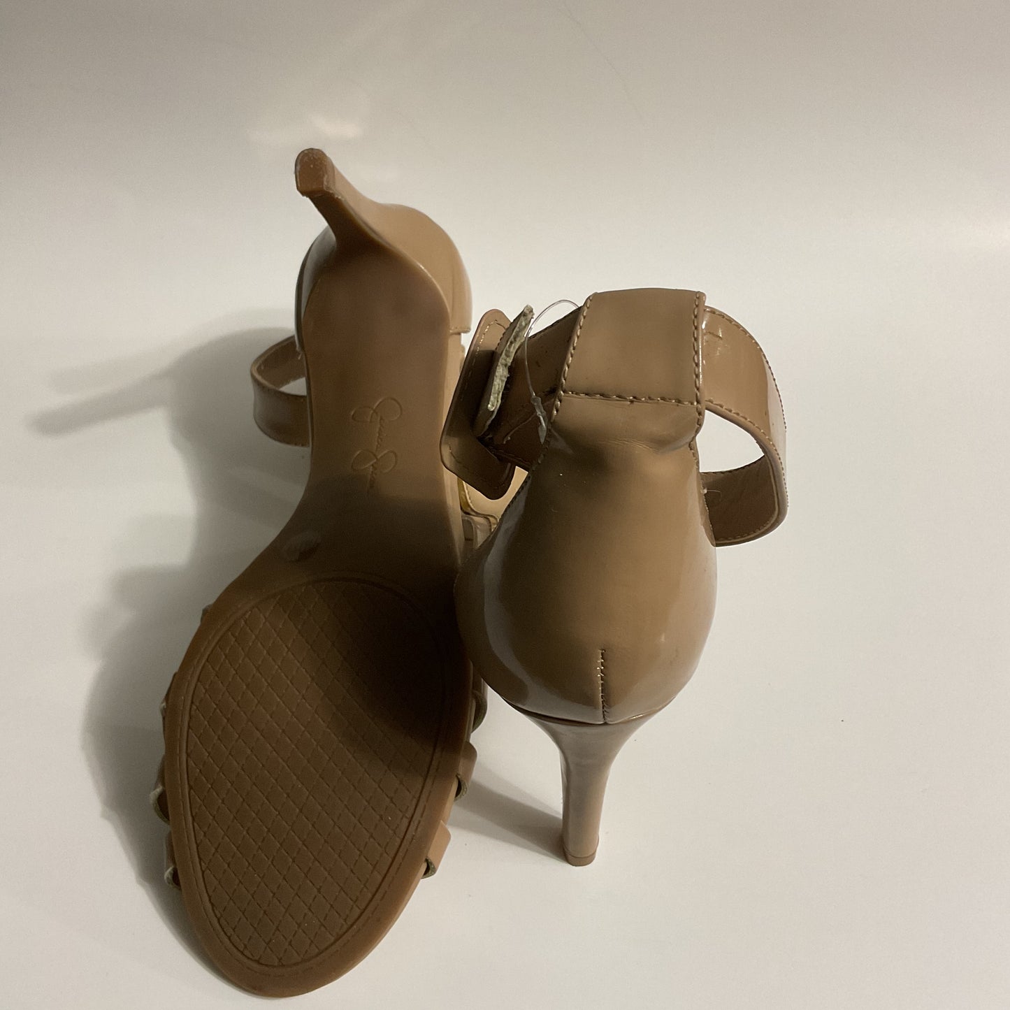 Jessica Simpson Basic Beige Women’s Heeled Sandals Size 9M.