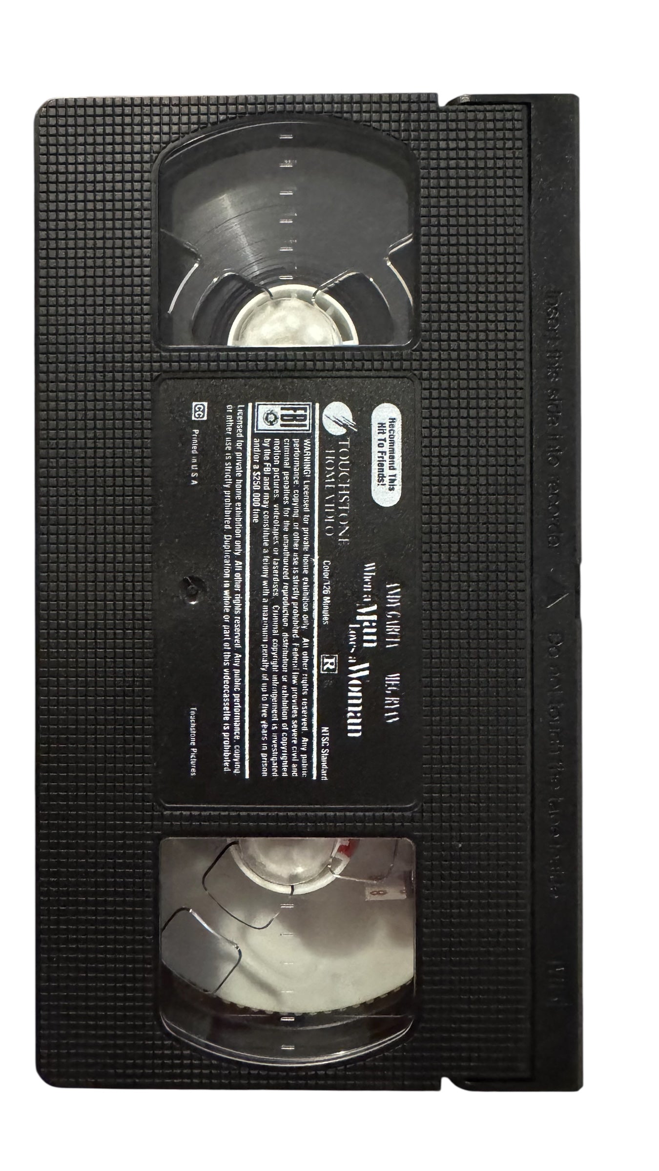 When a Man Love a Woman VHS (1994)