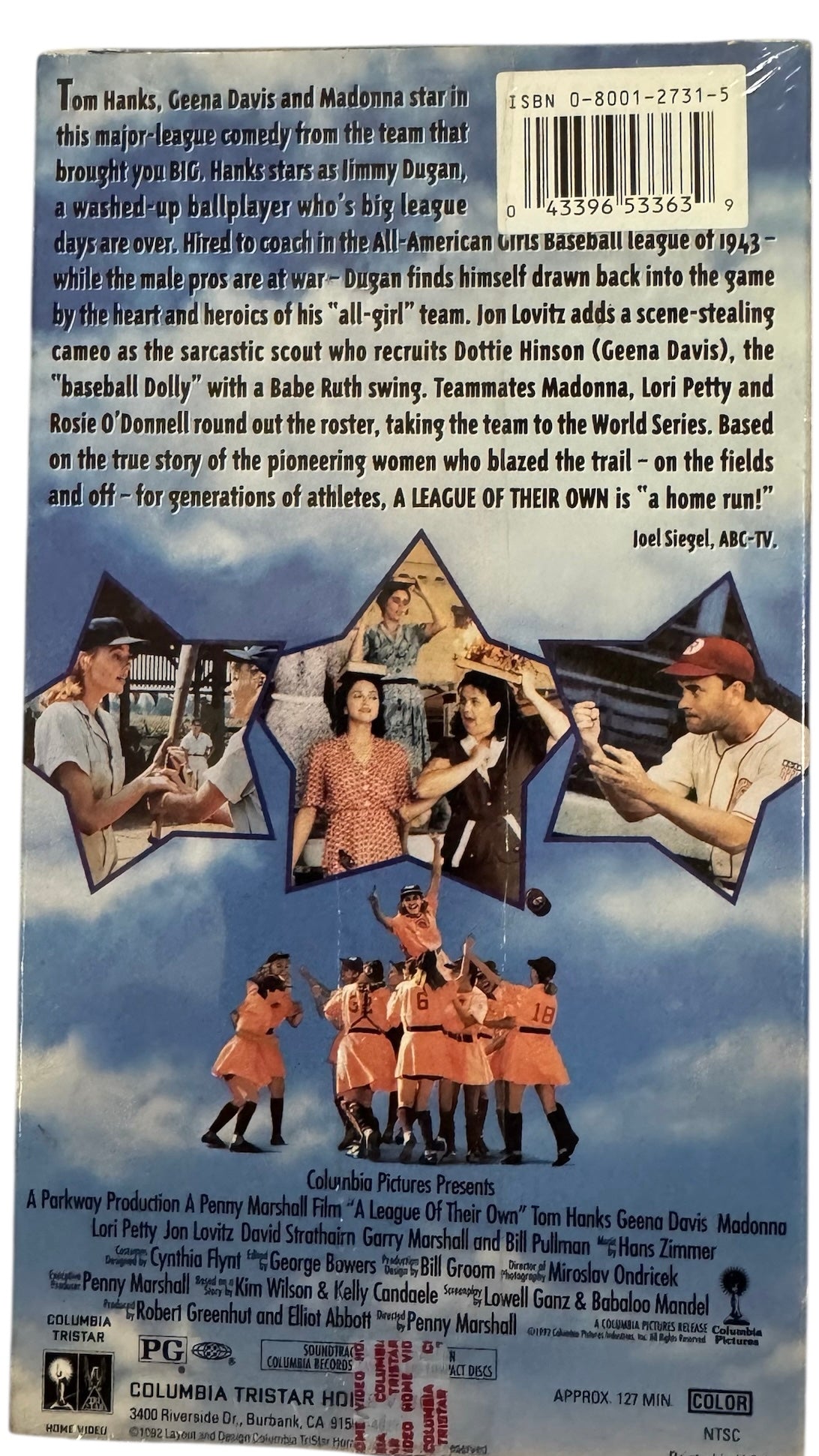 A League of Their Own VHS (1992)