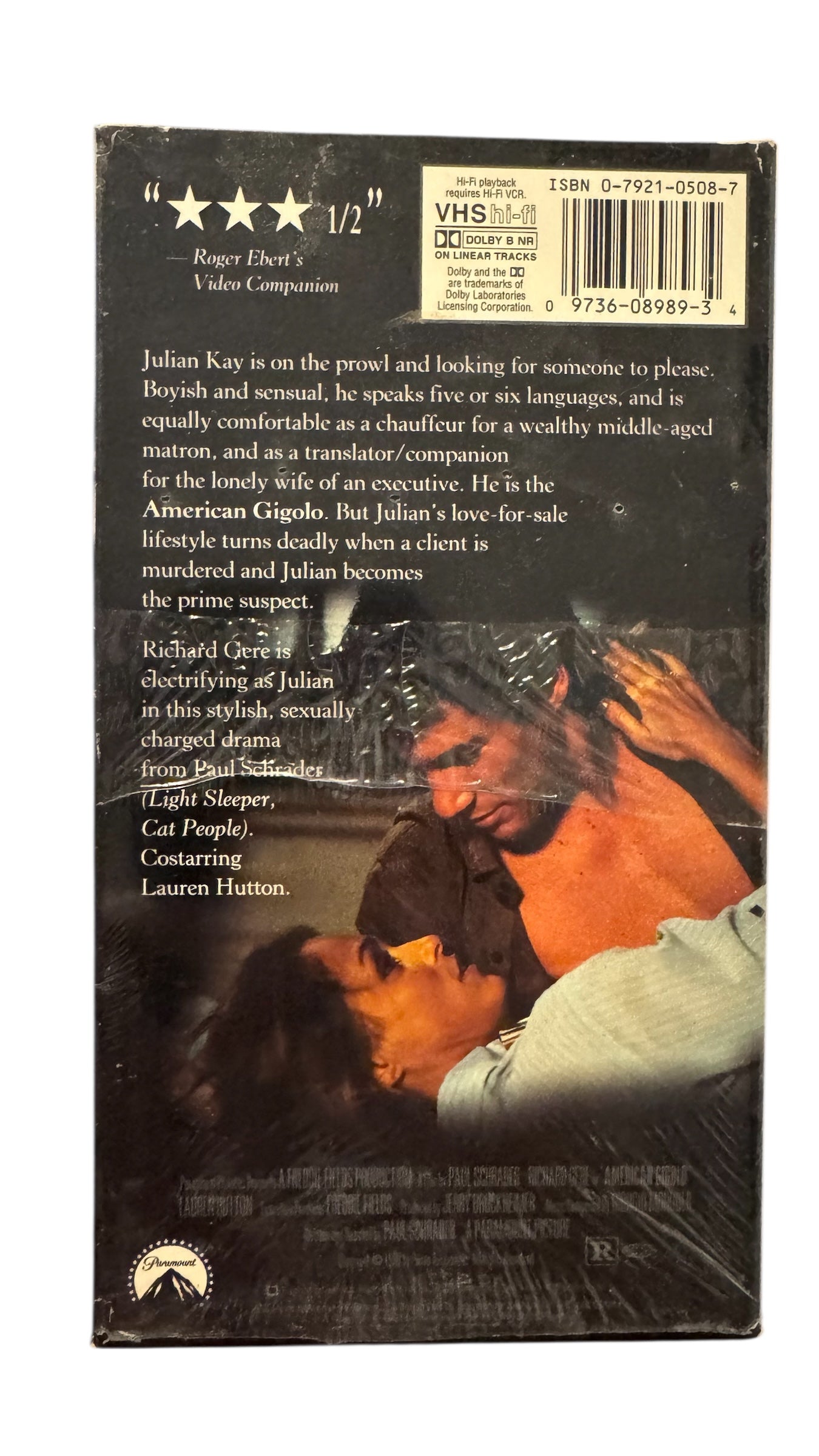 American Gigolo VHS (1980)