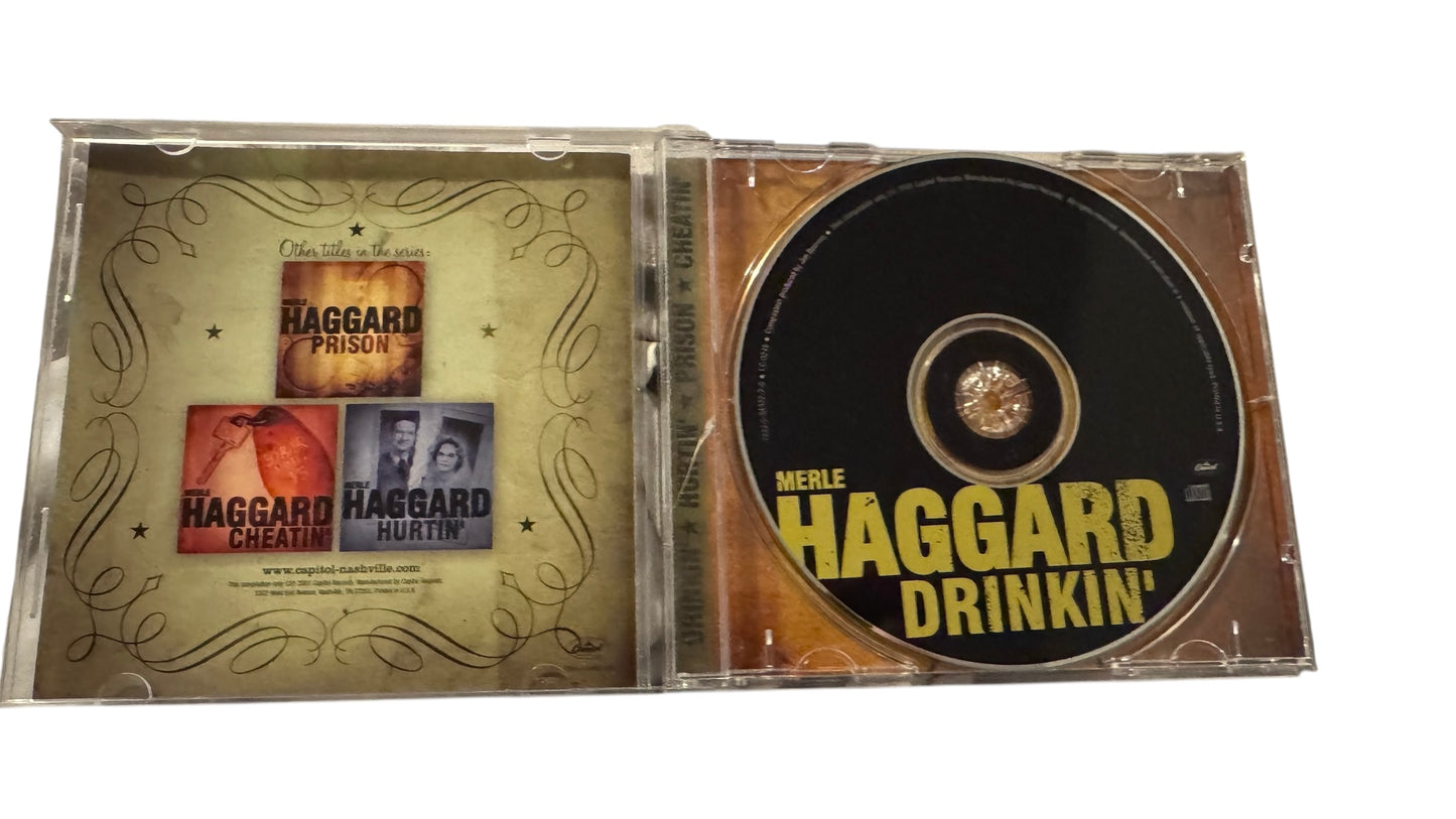 Merle Haggard- Drinkin’ CD (2001)