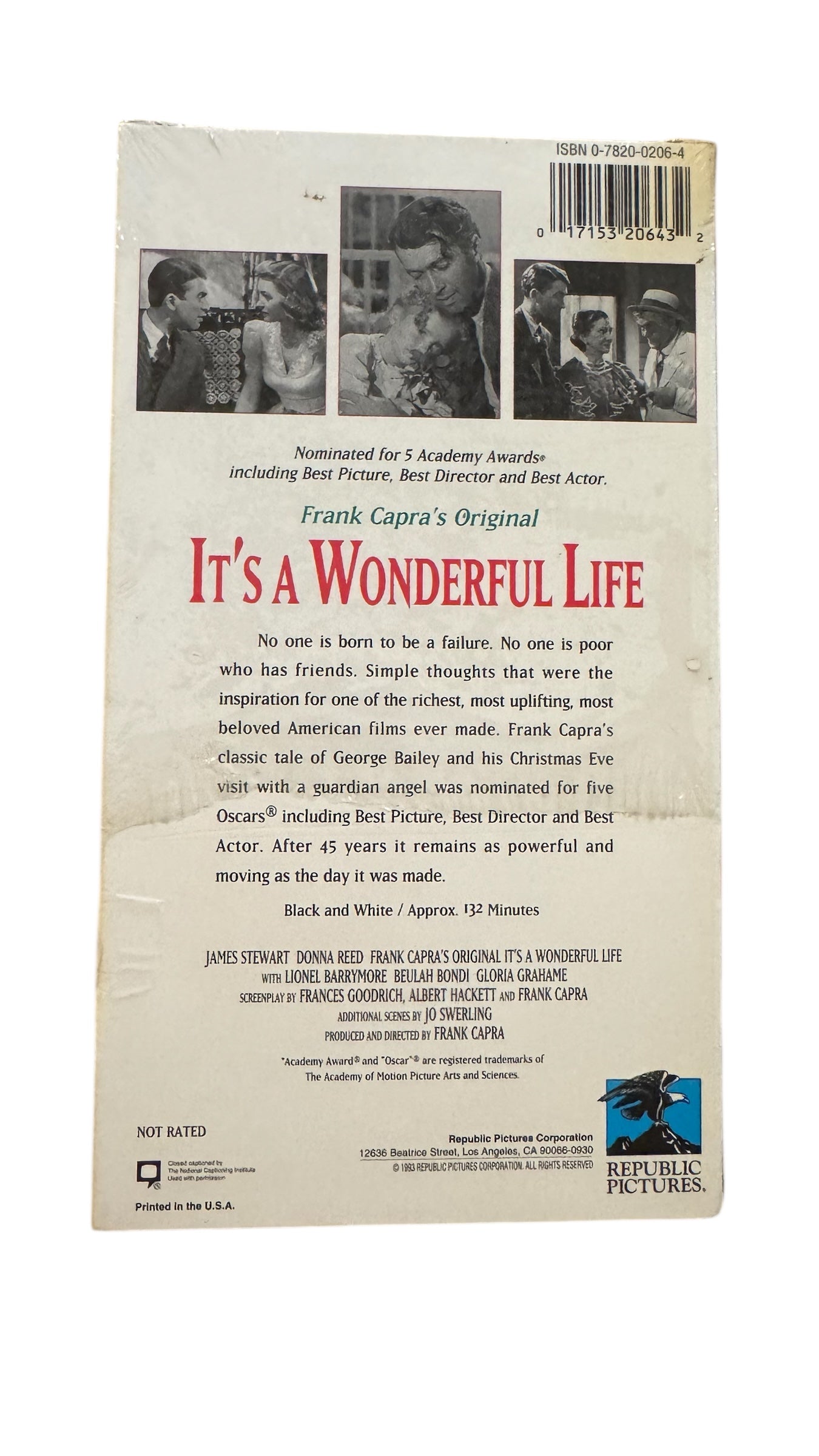 It’s a Wonderful Life VHS (1946)