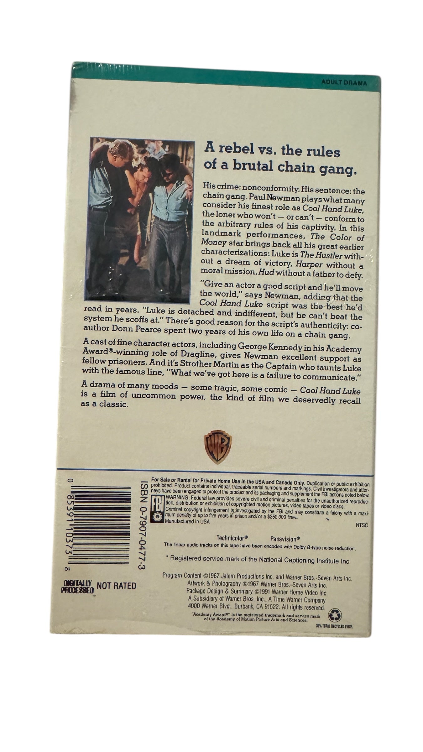 Cool Hand Luke VHS (1967)