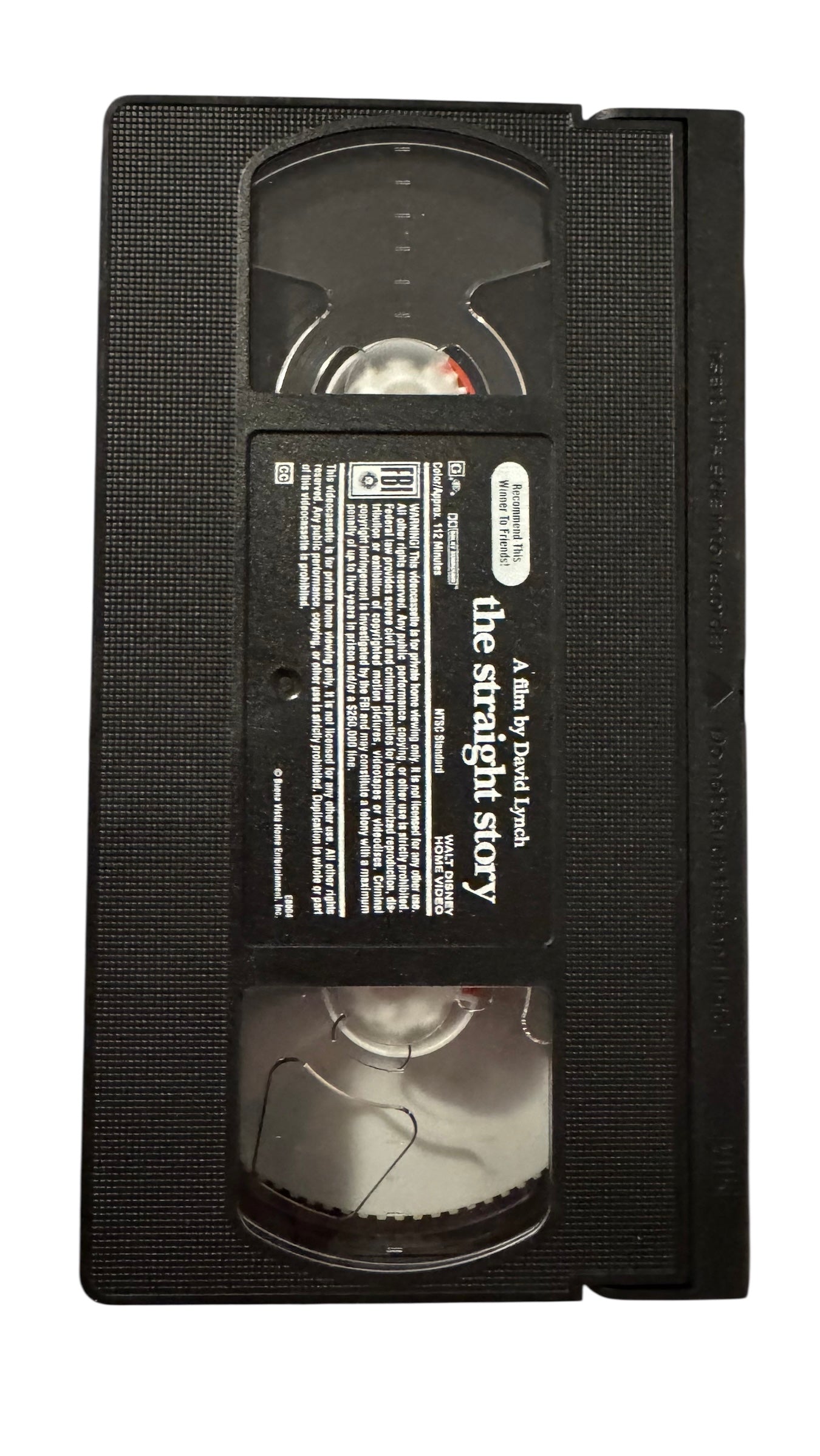 The Straight Story VHS (1999)