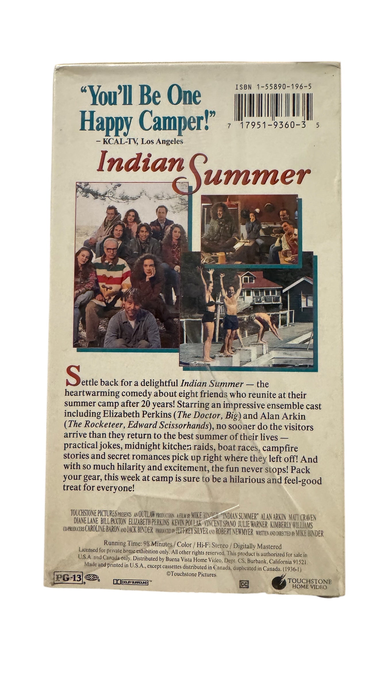 Indian Summer VHS(1993)