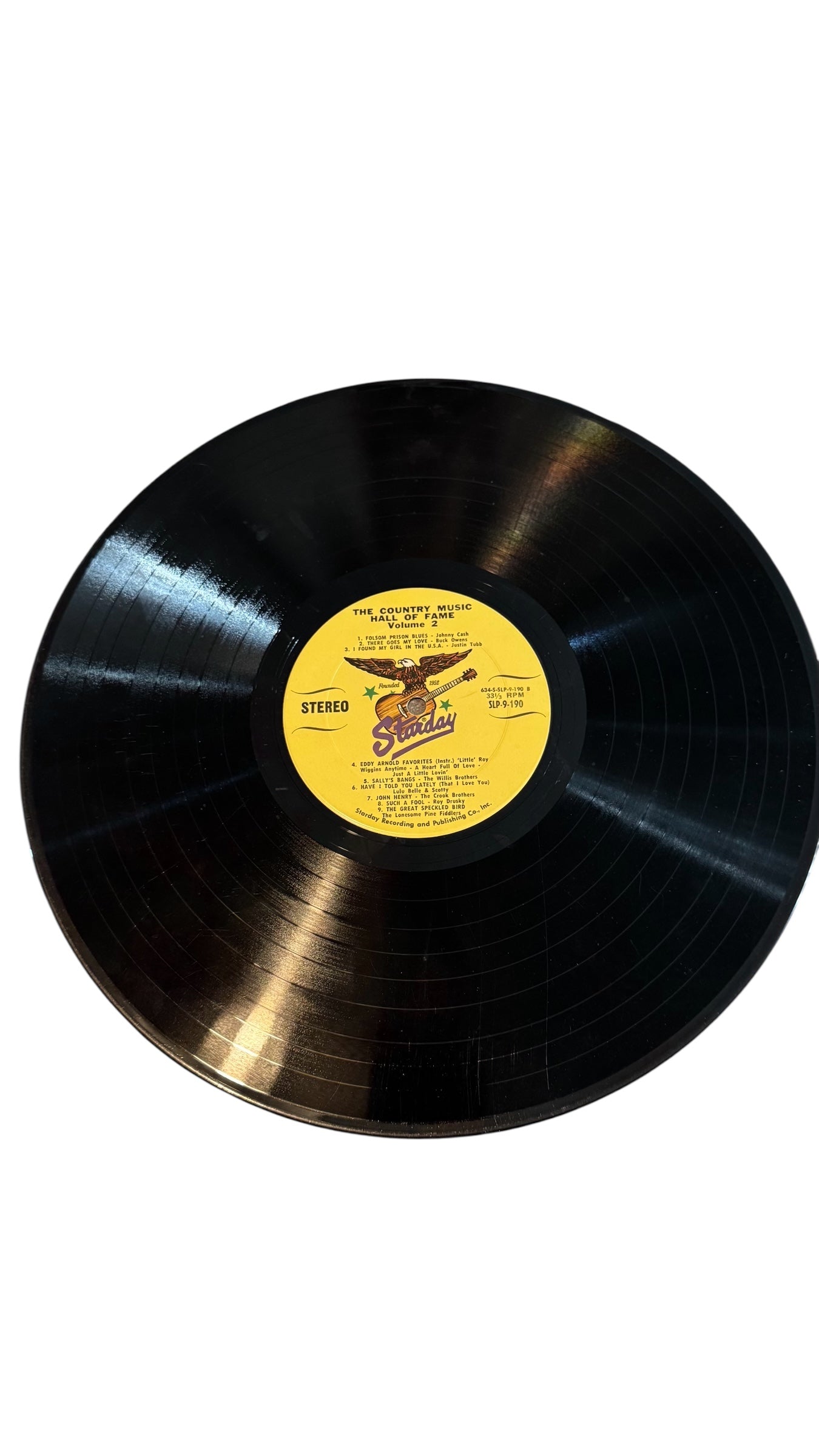 The Country Music Hall of Fame- Original Hits 38 Vinyl Record