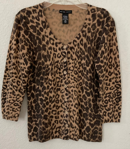 Basic New York & Co Women’s 3/4 Sleeve Cardigan Size XS