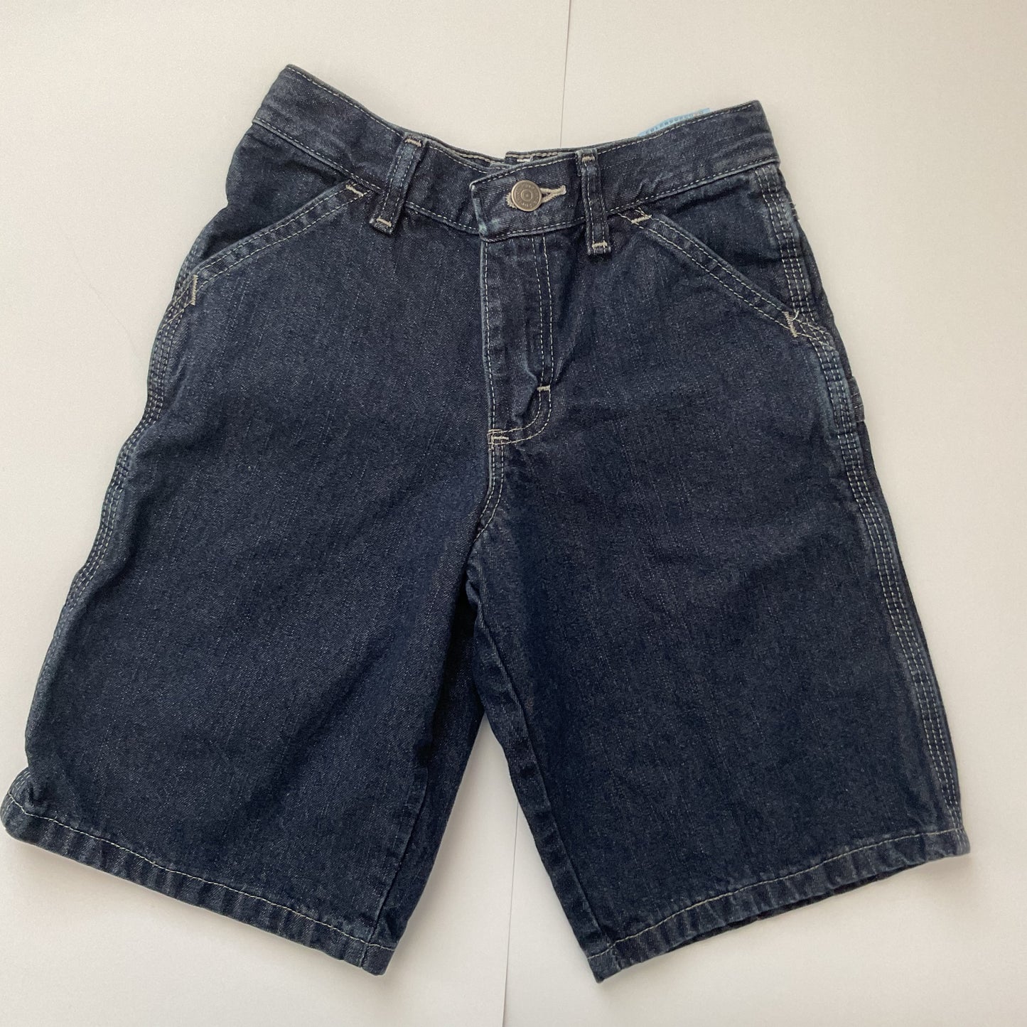 Wrangler Denim Cargo Boys Shorts Size 8R.